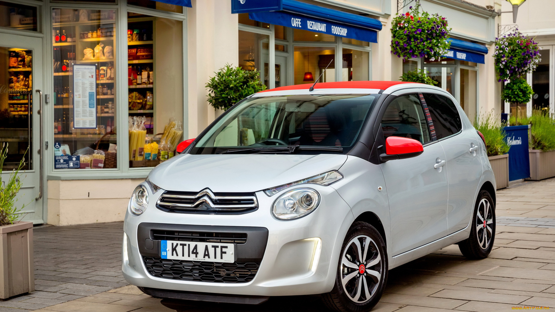 2014, citroen, c1, автомобили, citroen, серебряный, тюнинг