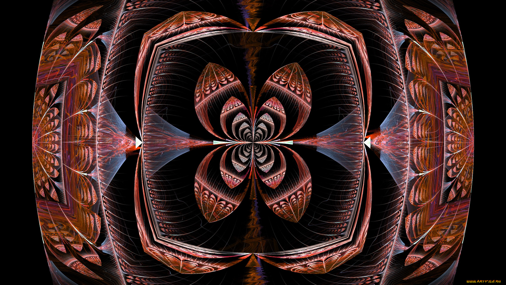 3д, графика, фракталы, , fractal, фон, узор, цвета