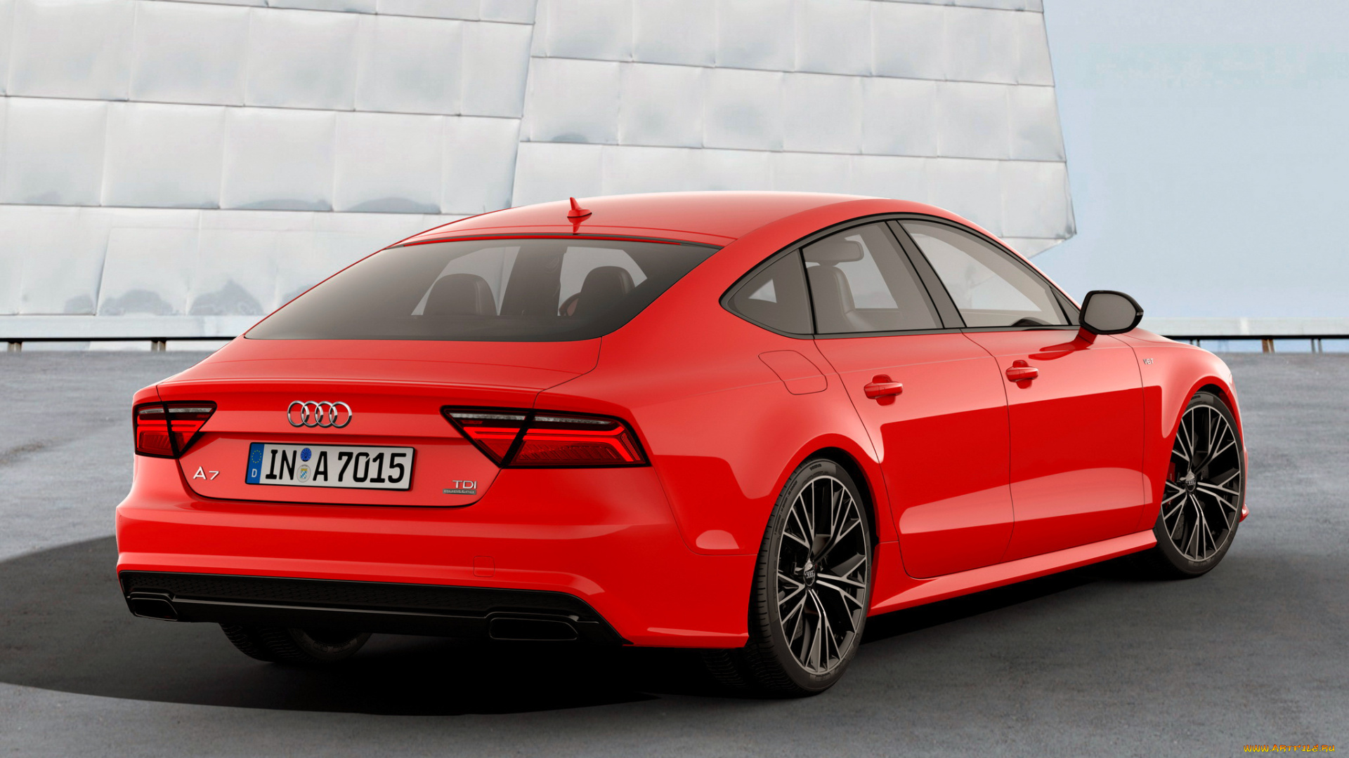 автомобили, audi, красный, 2014г, competition, tdi, 3-0, sportback, a7