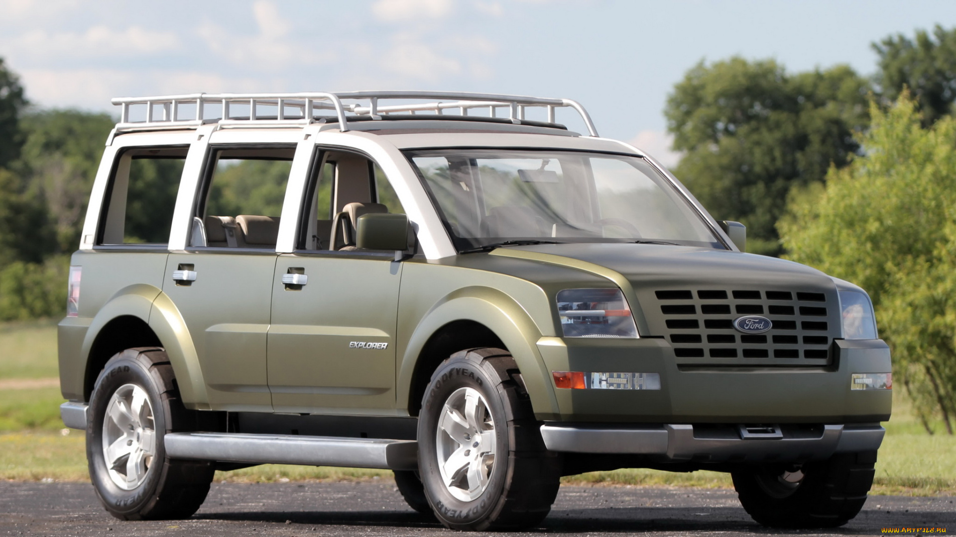 автомобили, ford, explorer, concept, sportsman