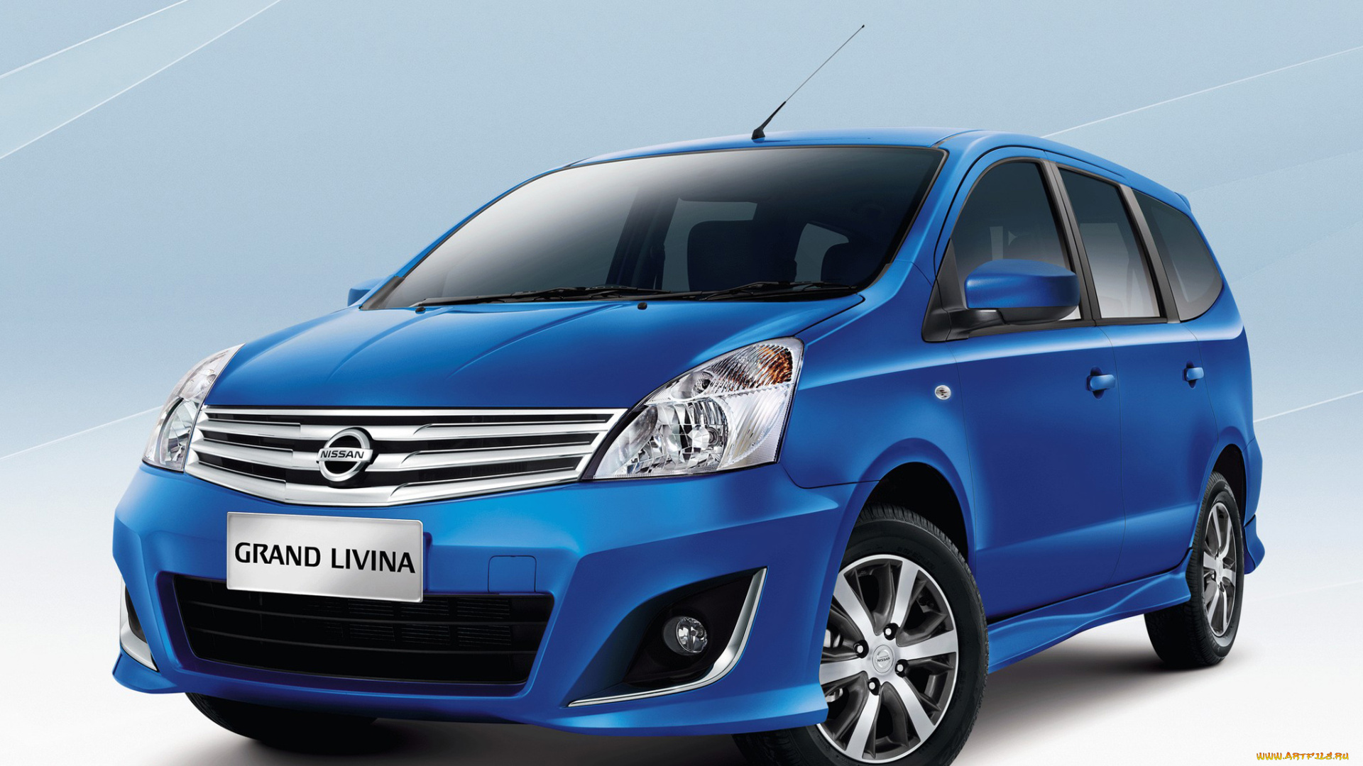 автомобили, nissan, datsun, autech, синий, 2013г, grand, livina