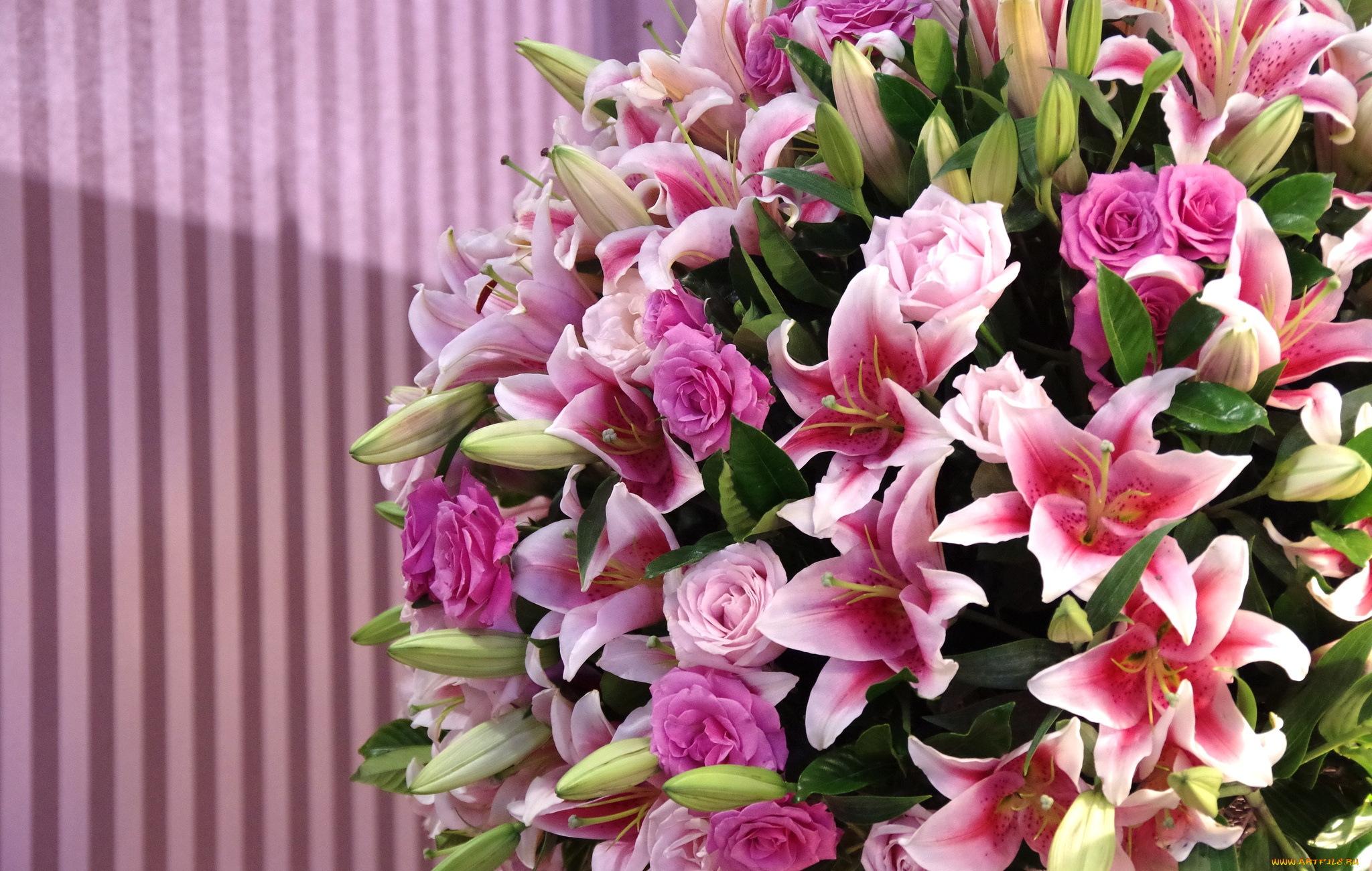 цветы, букеты, , композиции, лилии, розы