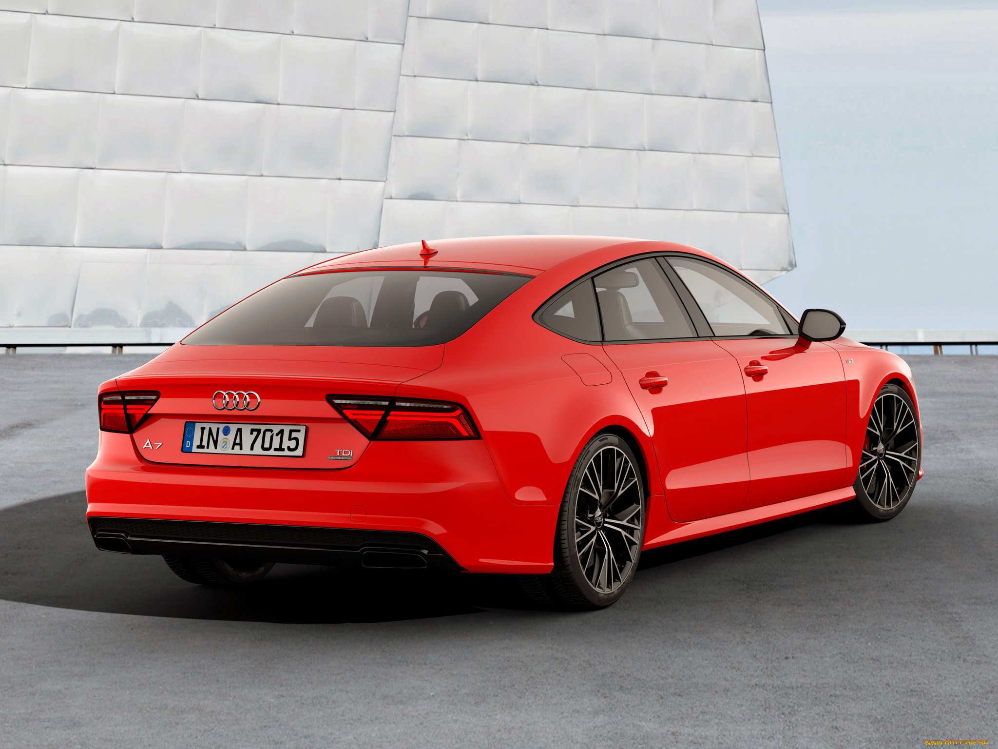 автомобили, audi, красный, 2014г, competition, tdi, 3-0, sportback, a7
