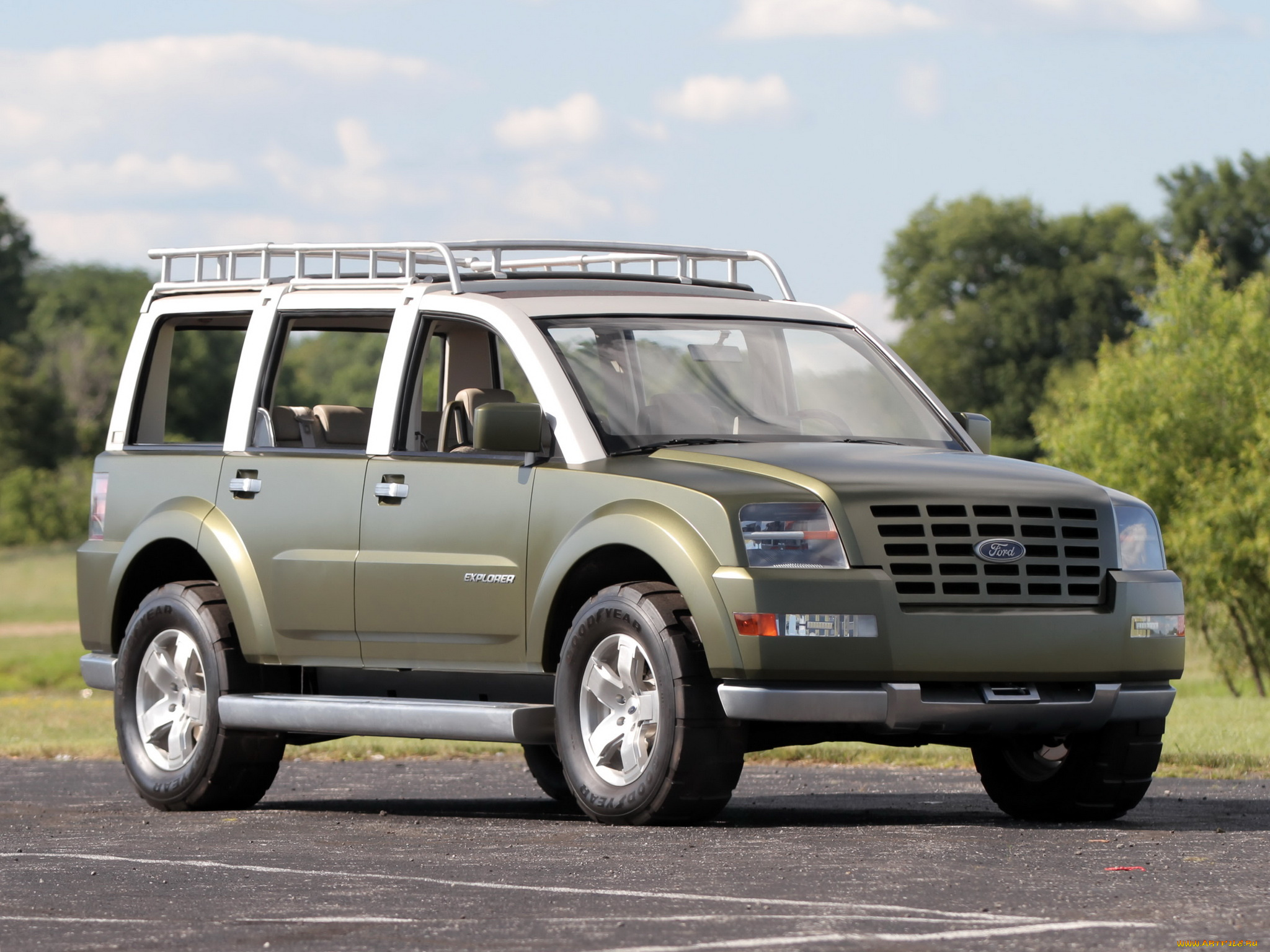 автомобили, ford, explorer, concept, sportsman