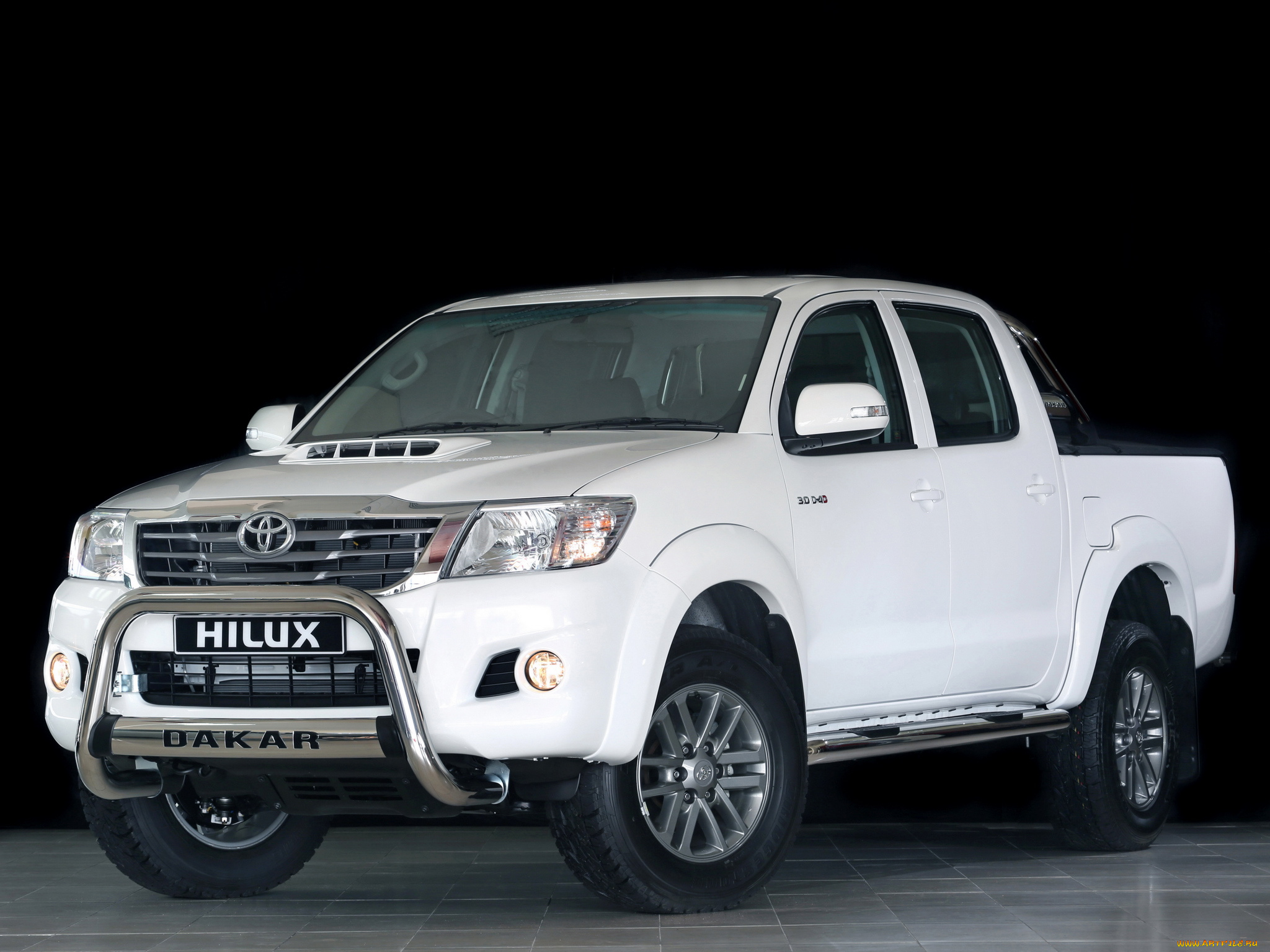 автомобили, toyota, cab, double, dakar, hilux, светлый, 2014г