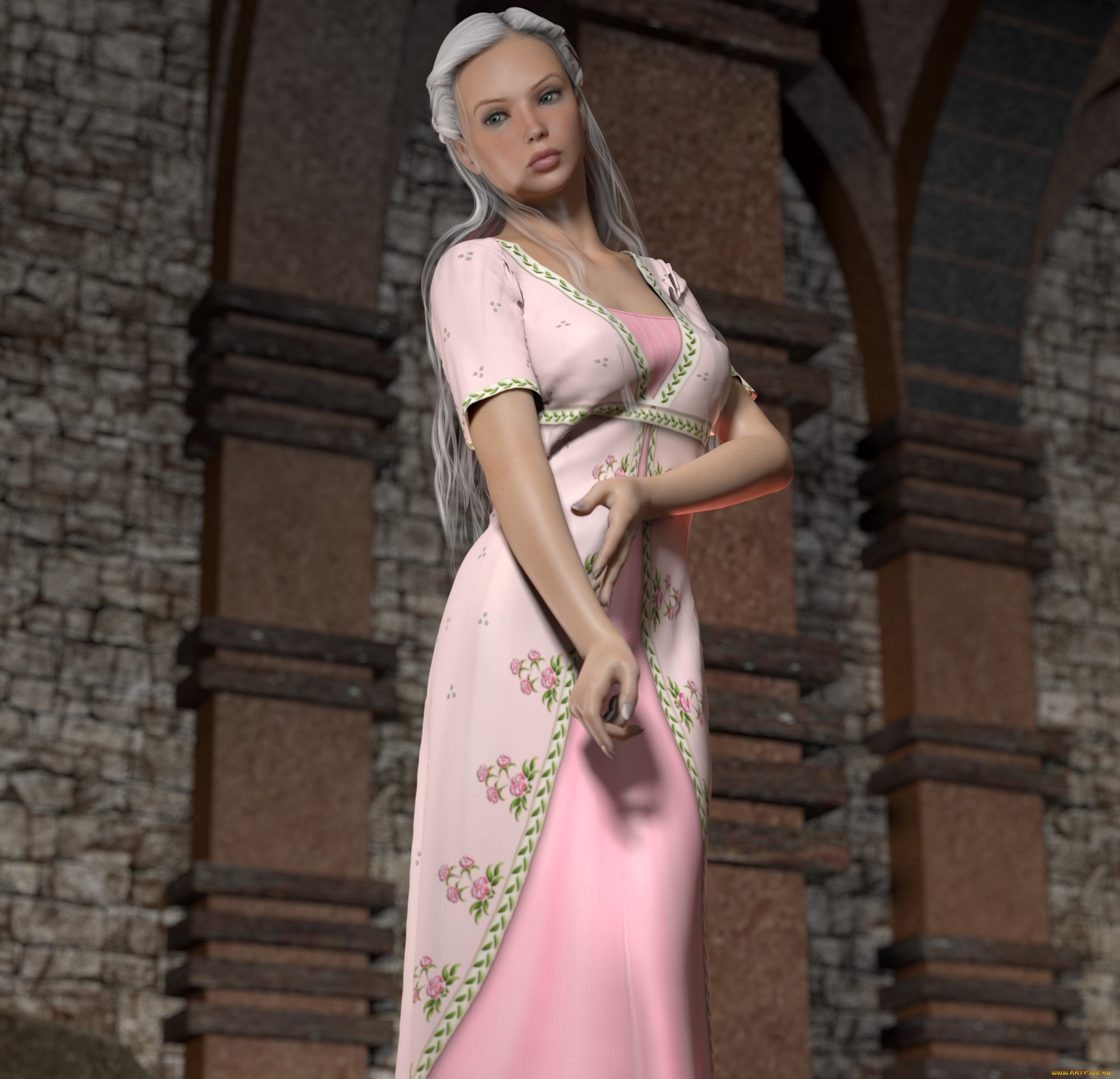 3д, графика, люди, , people, взгляд, девушка