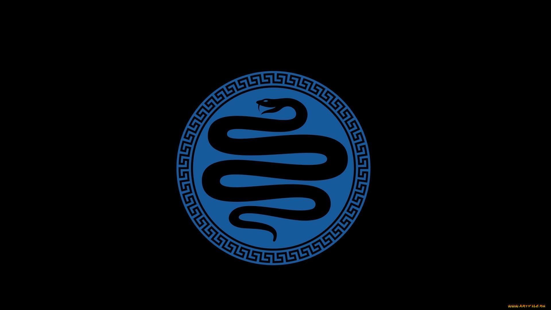 рисованное, минимализм, змея