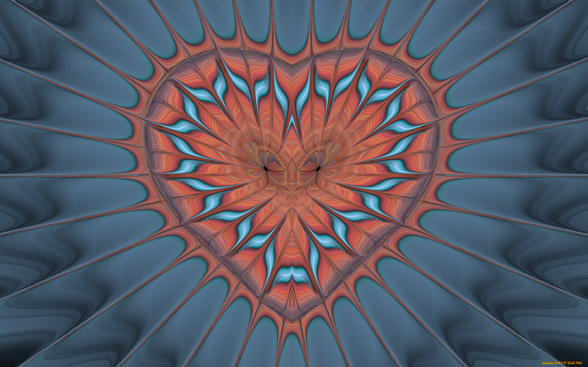 3д, графика, фракталы, , fractal, узор, фон, цвета