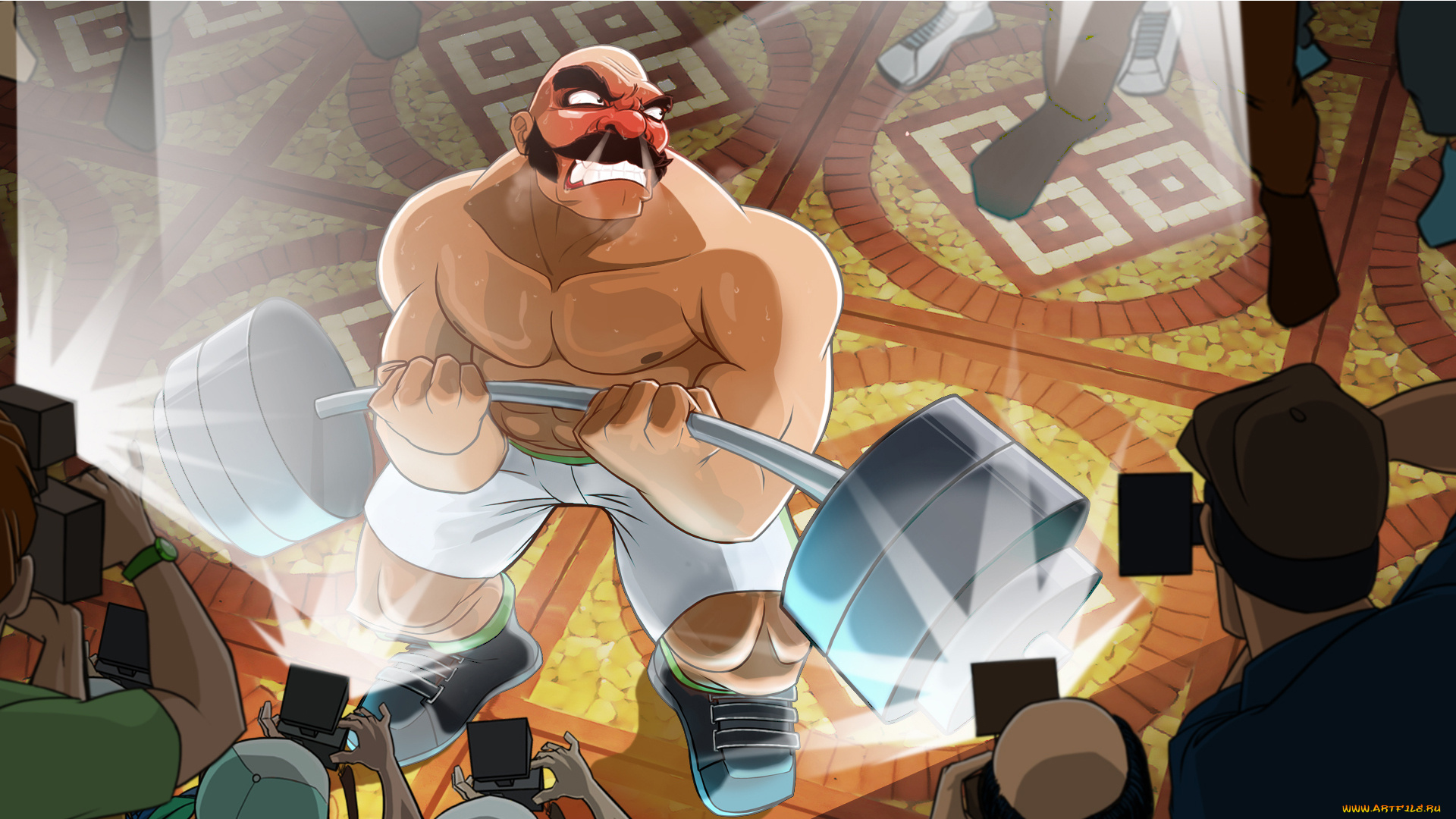 punch-out, видео, игры, фон, мужчина