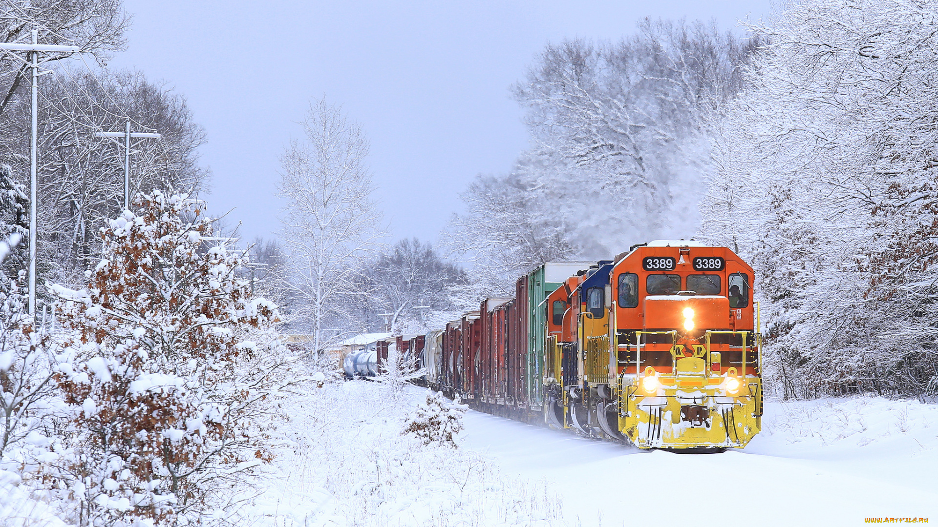 техника, поезда, рельсы, локомотив, состав
