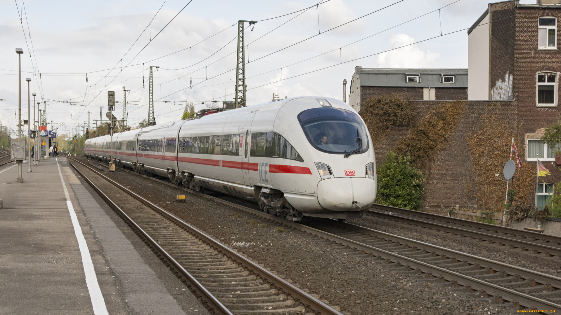 техника, поезда, состав, рельсы, локомотив