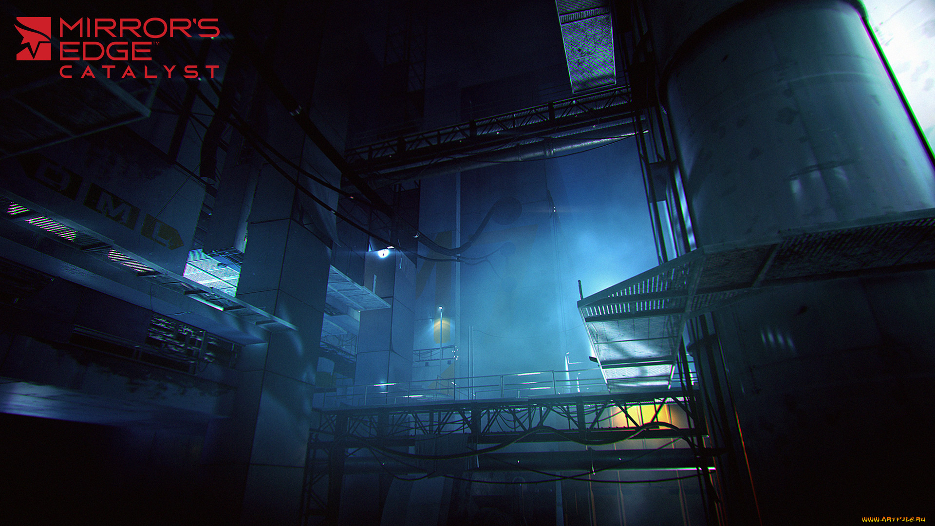 видео, игры, mirror`s, edge, catalyst, город