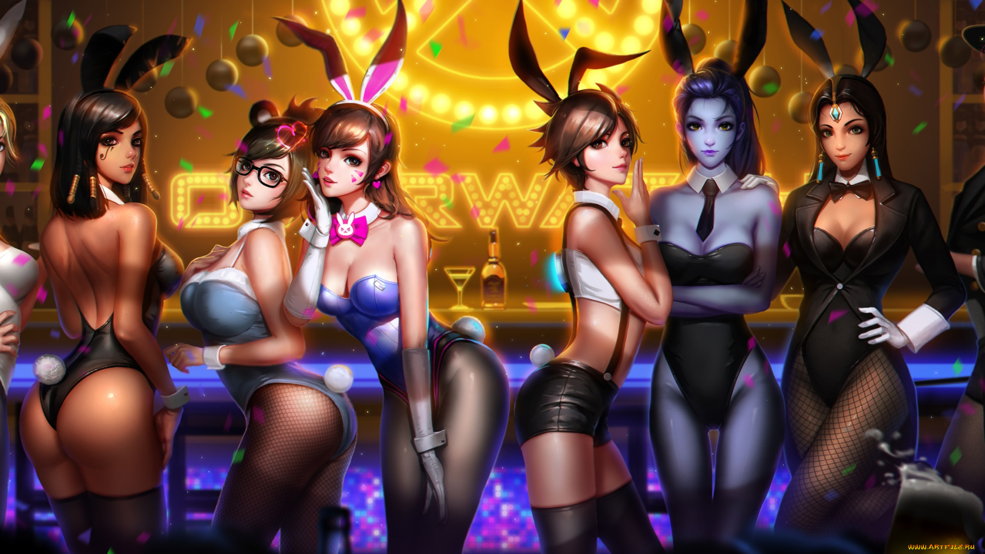 видео, игры, overwatch, персонажи