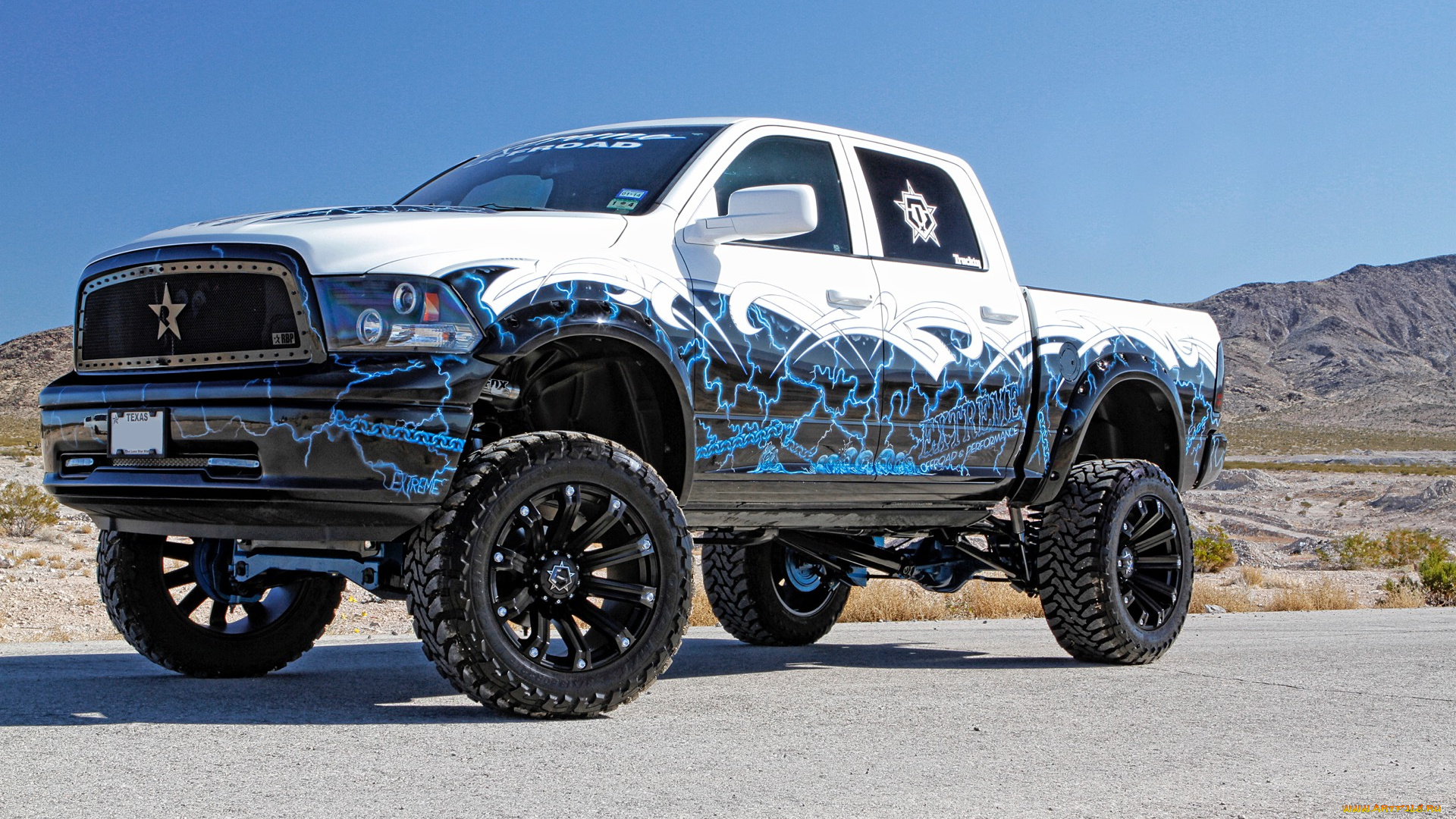 автомобили, custom, pick-up, dodge