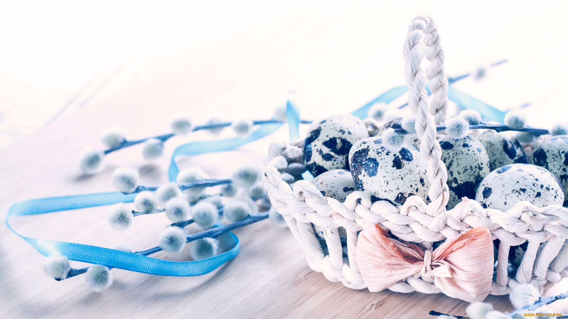 праздничные, пасха, праздник, лента, корзинка