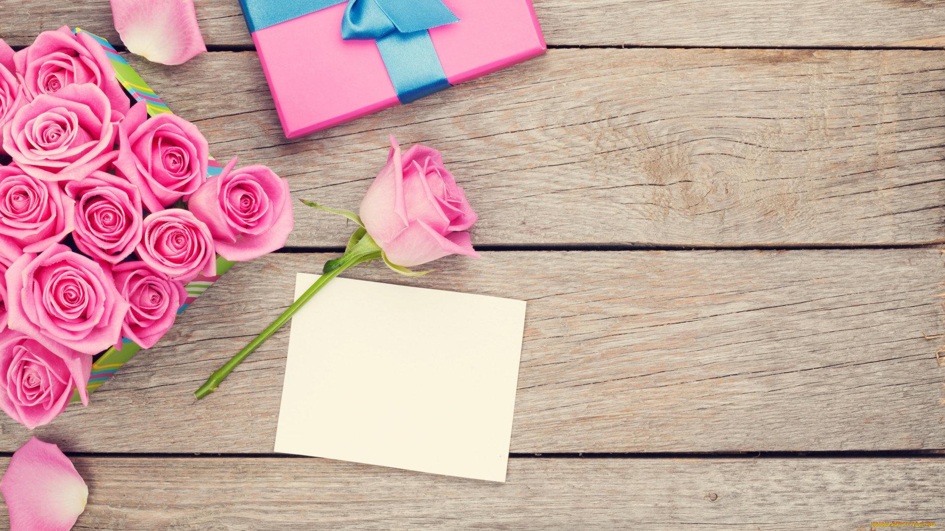 праздничные, подарки, и, коробочки, коробка, цветы, подарок, бант