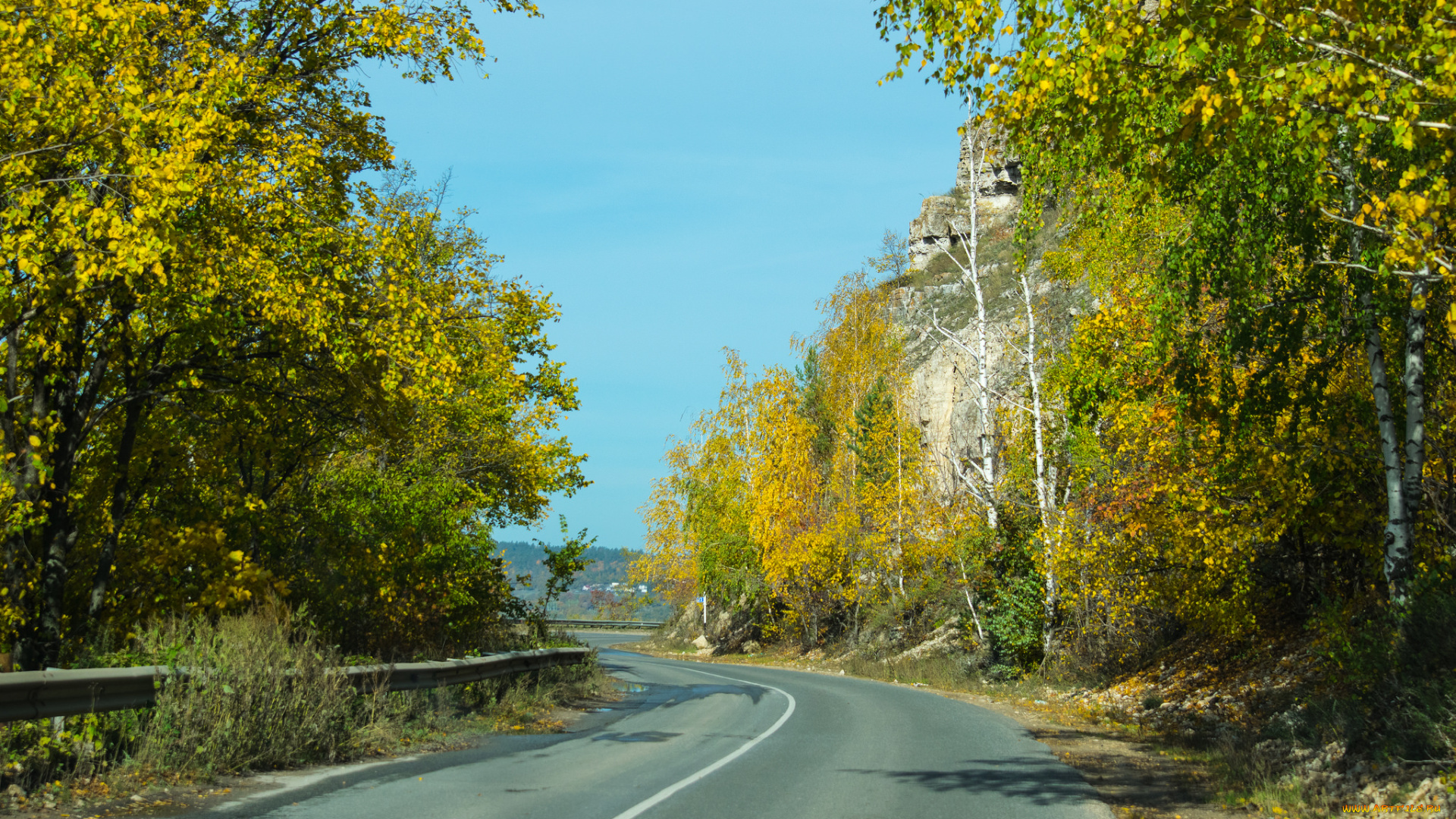 природа, дороги, тракт