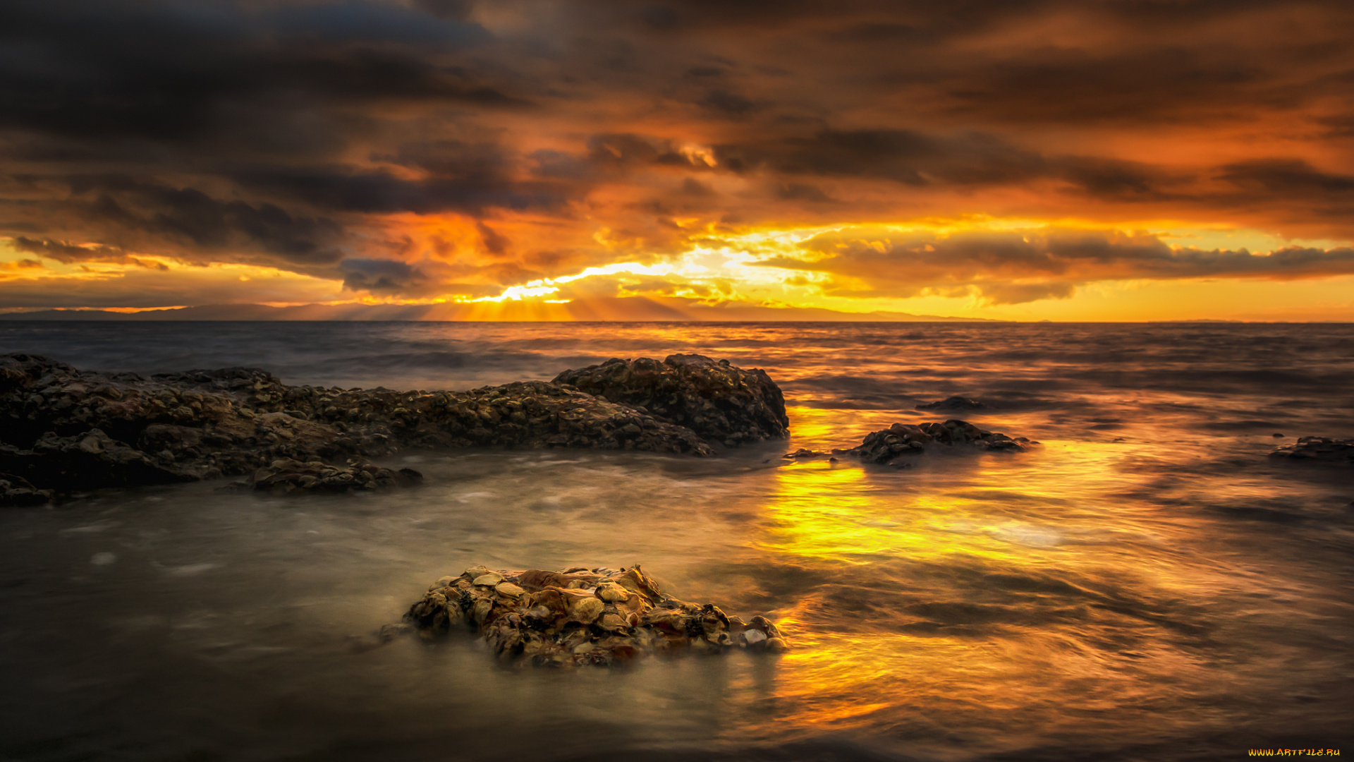 природа, восходы, закаты, рассвет