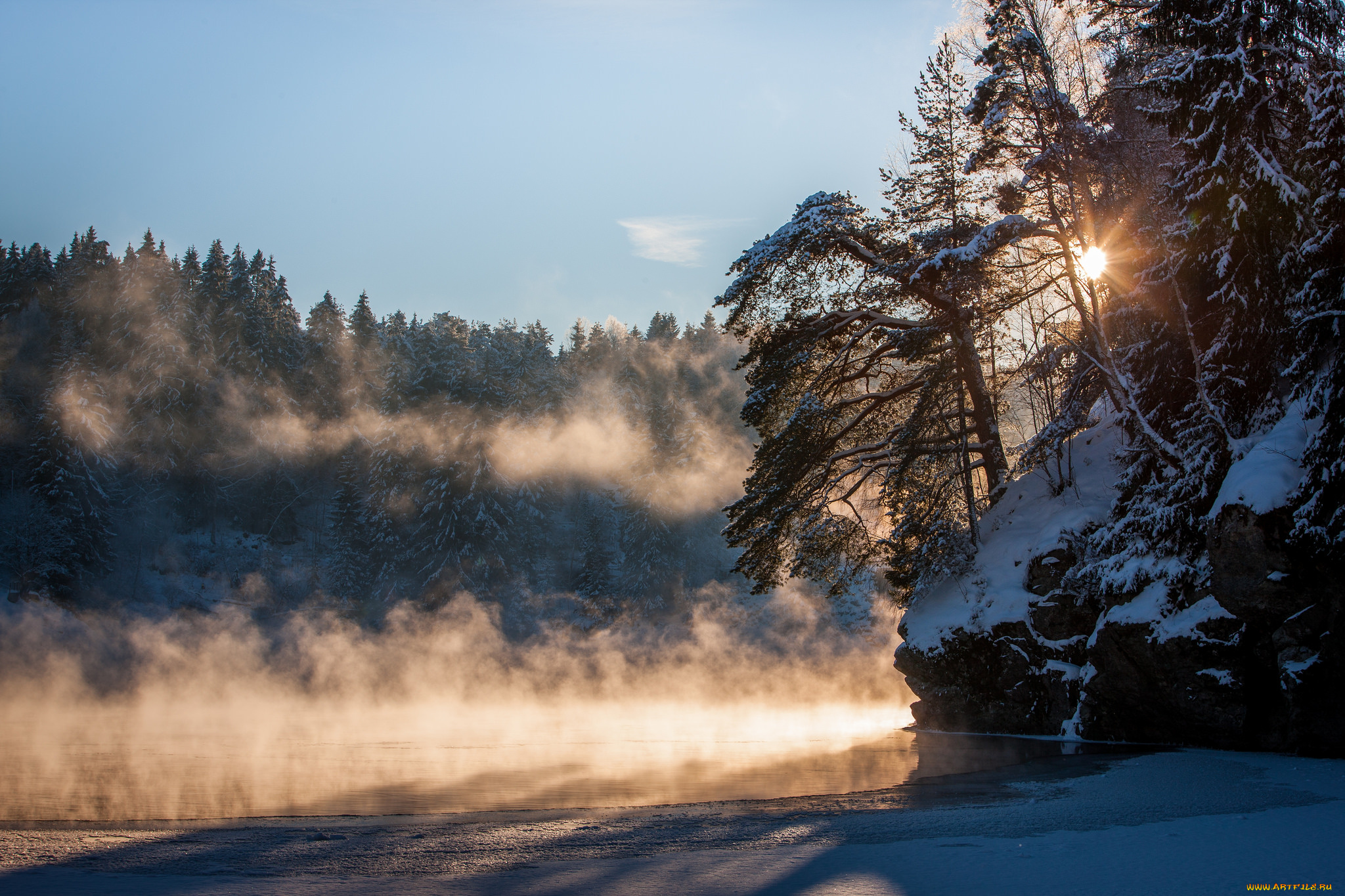 природа, восходы, закаты, утро