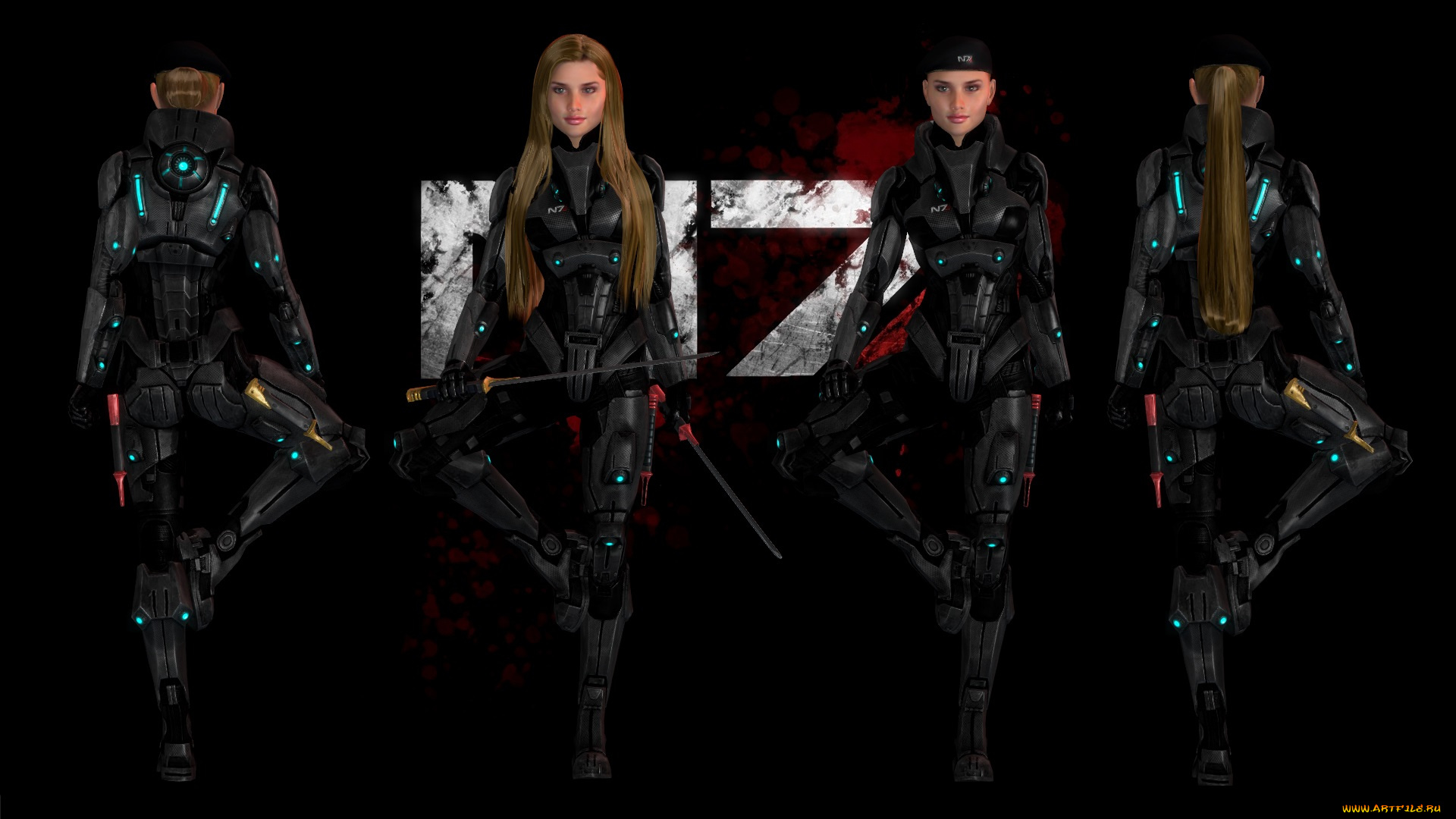 3д, графика, фантазия, , fantasy, фон, взгляд, девушка