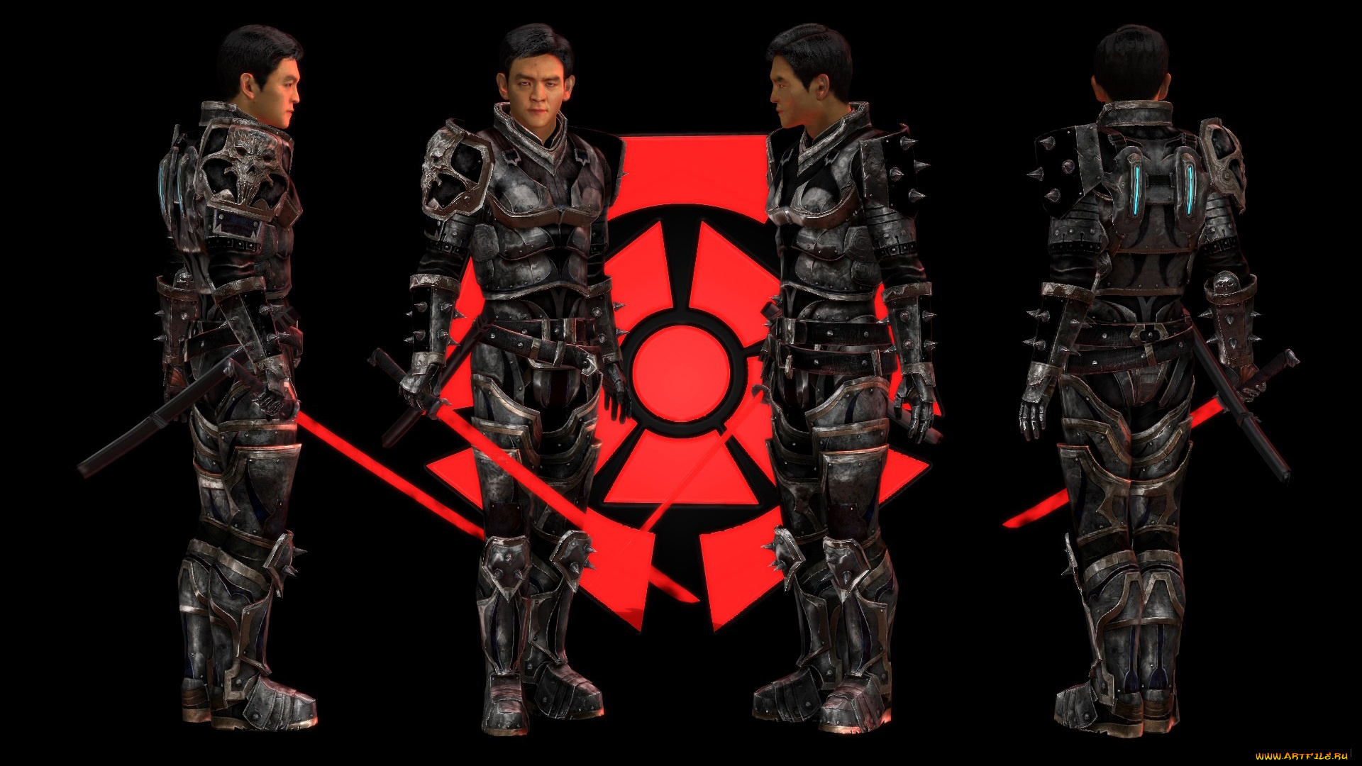 3д, графика, фантазия, , fantasy, взгляд, мужчина, фон