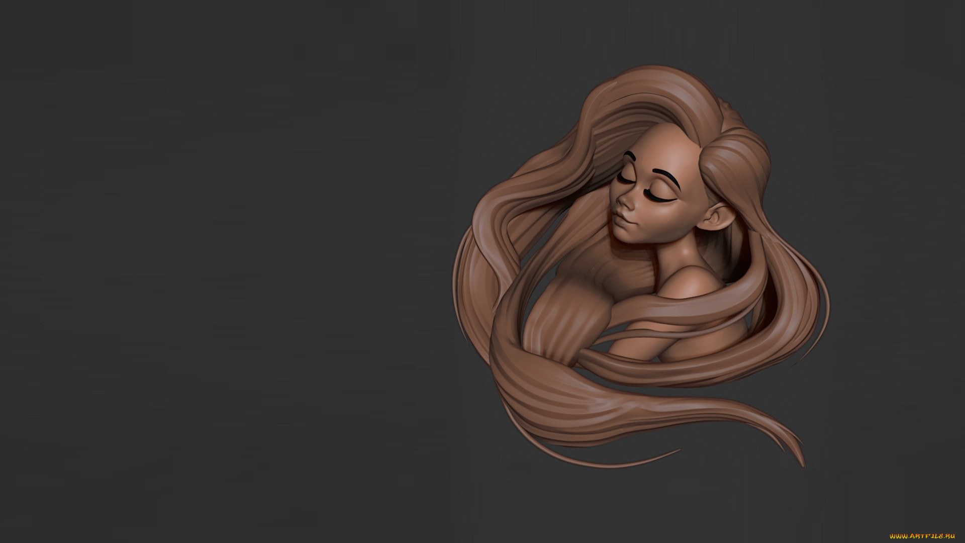 3д, графика, портрет, , portraits, speedsculpt, девушка, vitaliy, sergeevich, рендеринг