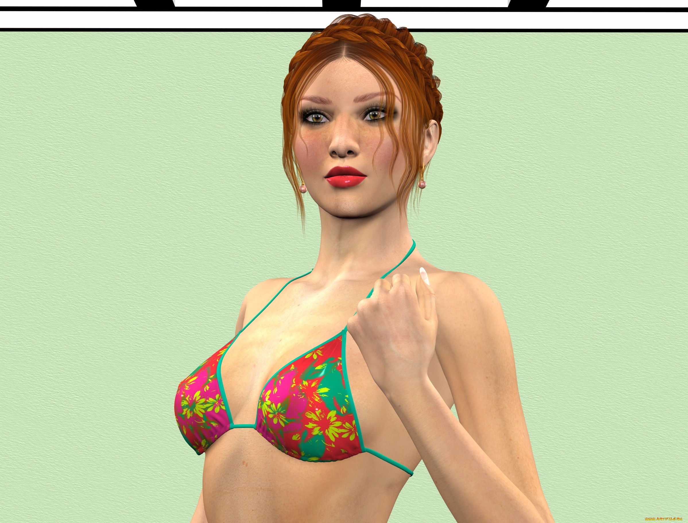 3д, графика, люди, , people, фон, взгляд, девушка