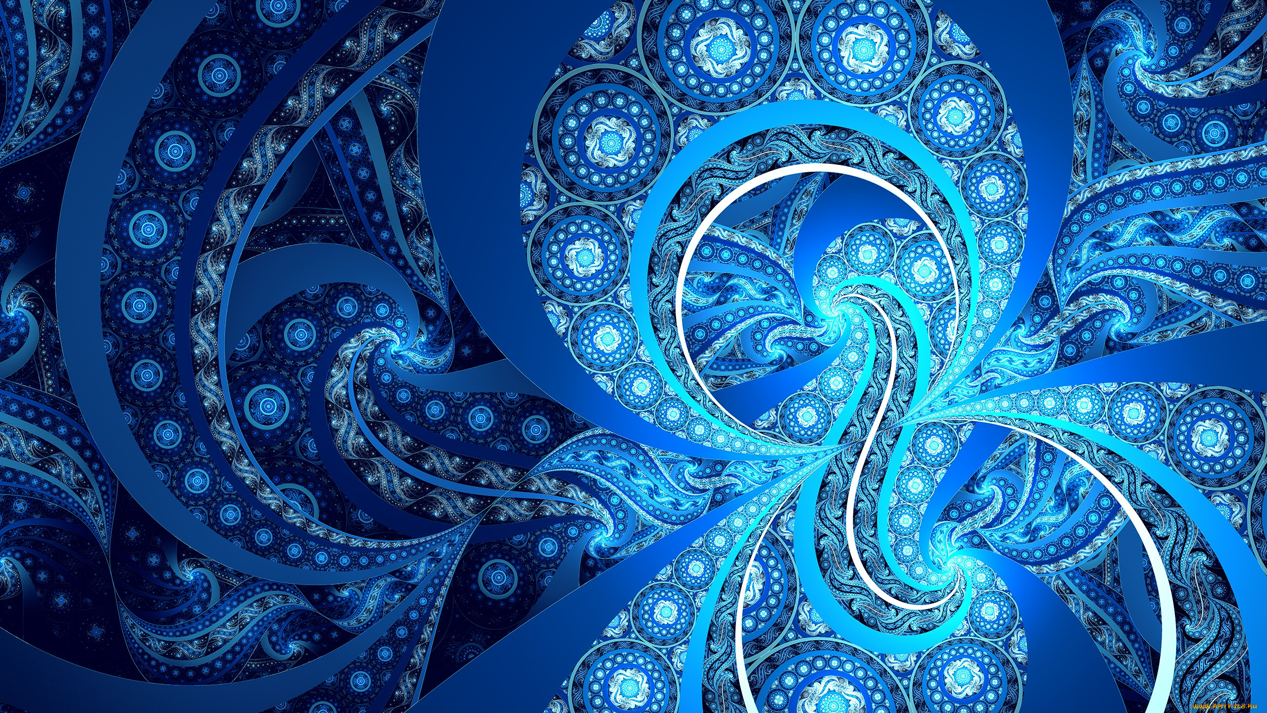 3д, графика, фракталы, , fractal, цвет, фон, узор