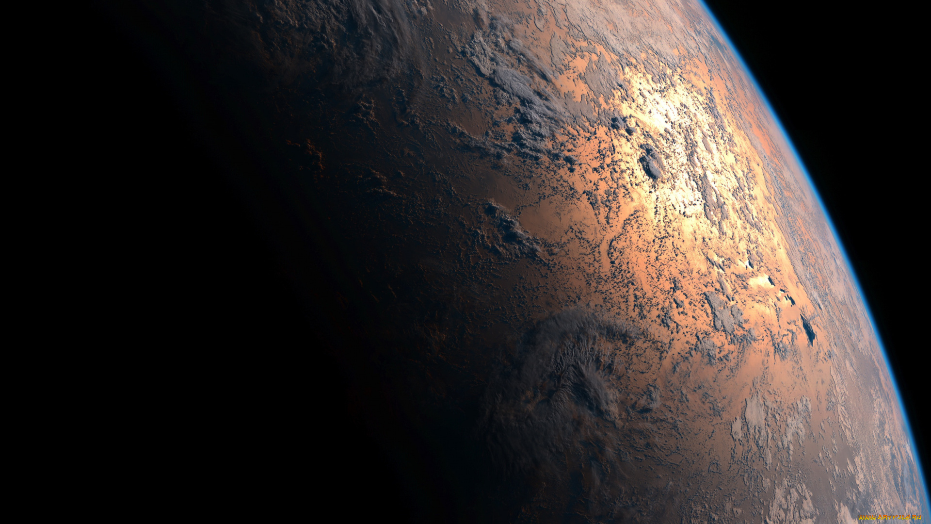 космос, земля, планета