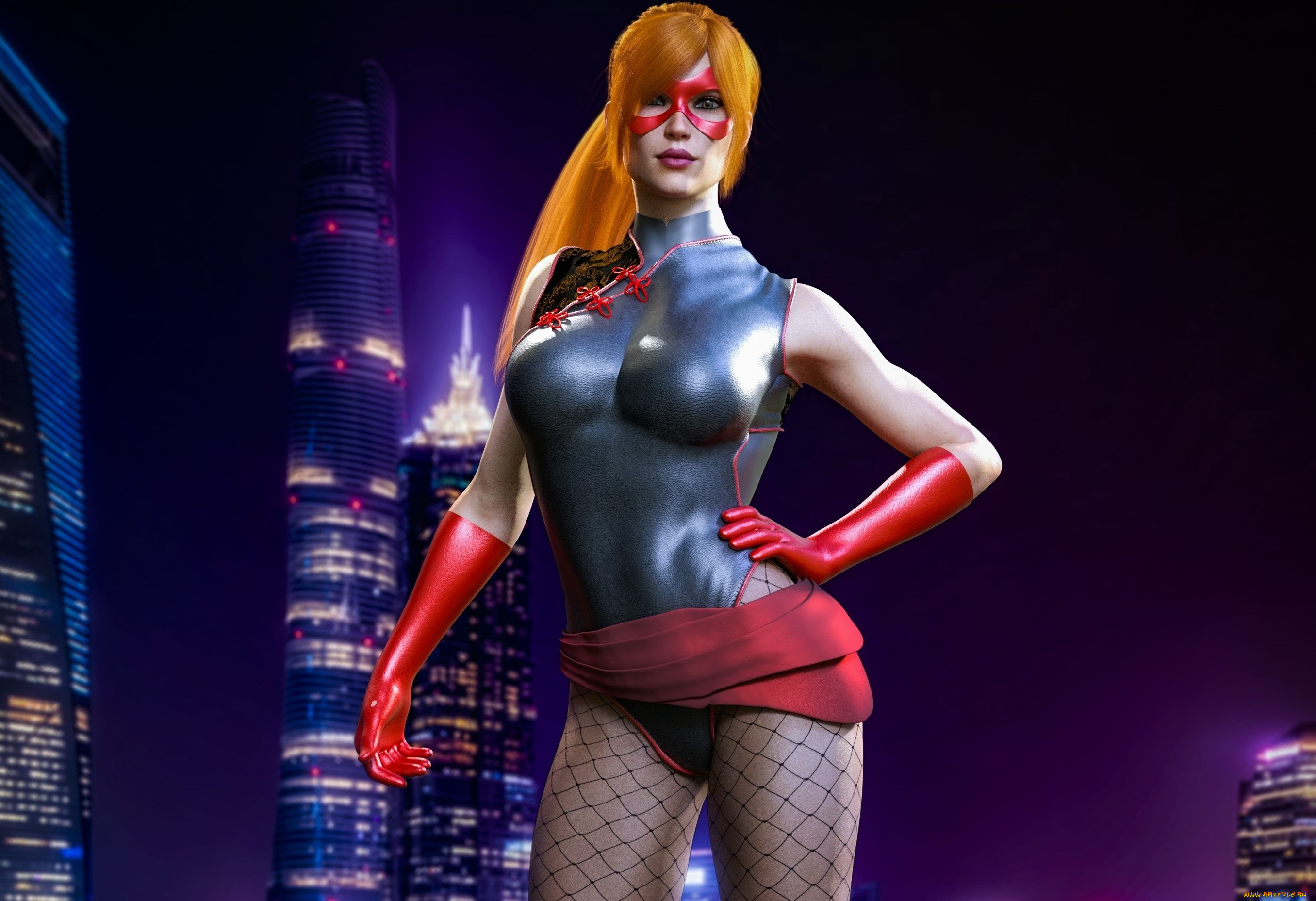 3д, графика, люди, , people, девушка, взгляд, фон