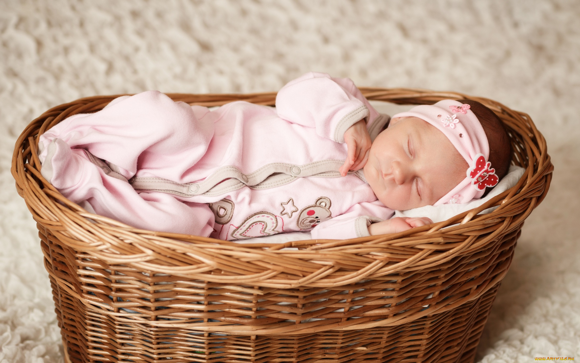 разное, дети, младенец, корзина
