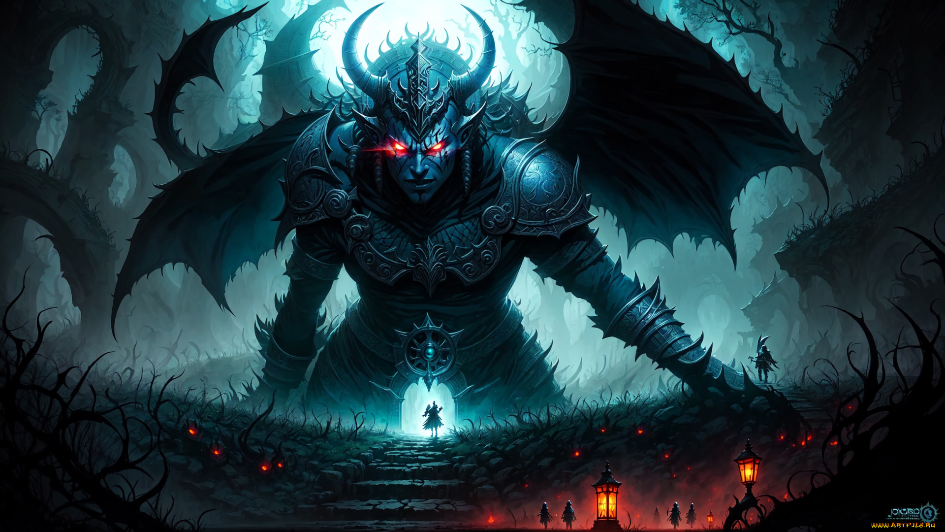 фэнтези, демоны, нейросети, графика, нейроарт, ai, art, нейронные, сети, рисунки, нейро, искусство