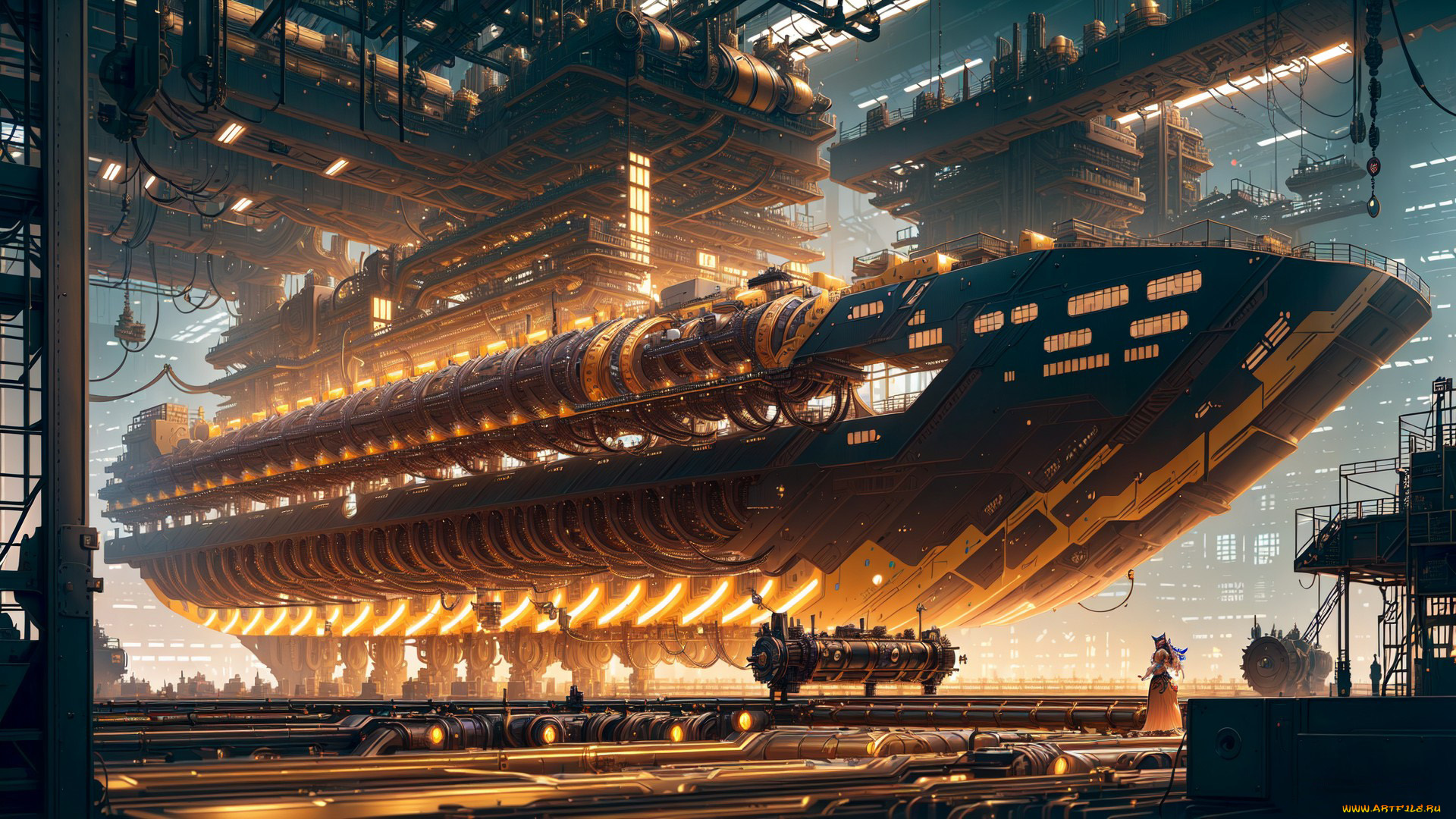 фэнтези, транспортные, средства, нейросети, графика, нейроарт, ai, art, нейронные, сети, рисунки, нейро, искусство