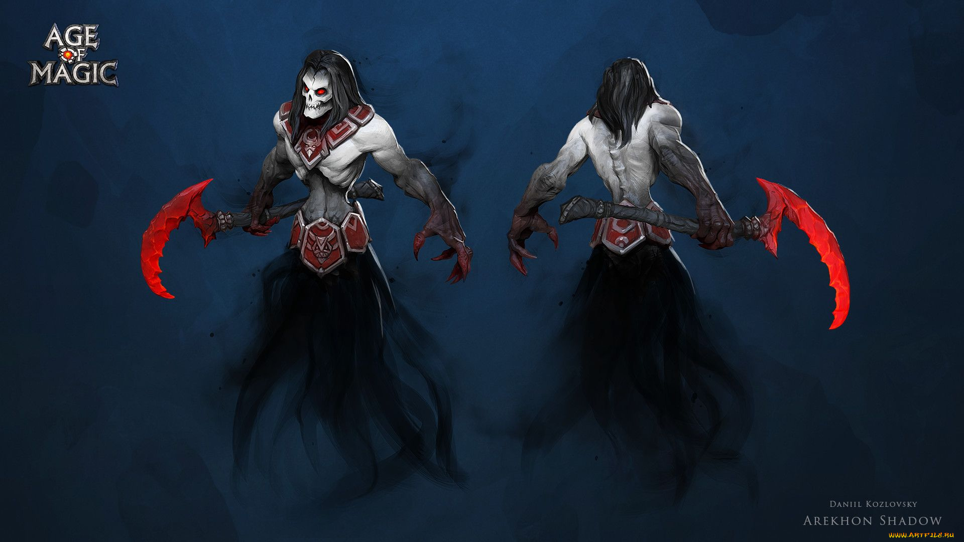 видео, игры, age, of, magic, персонаж