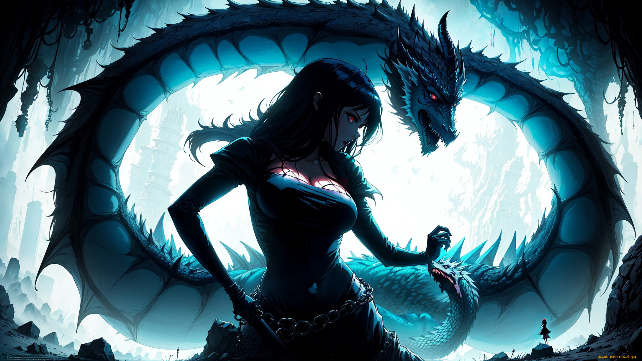 фэнтези, красавицы, и, чудовища, нейросети, графика, нейроарт, ai, art, нейронные, сети, рисунки, нейро, искусство