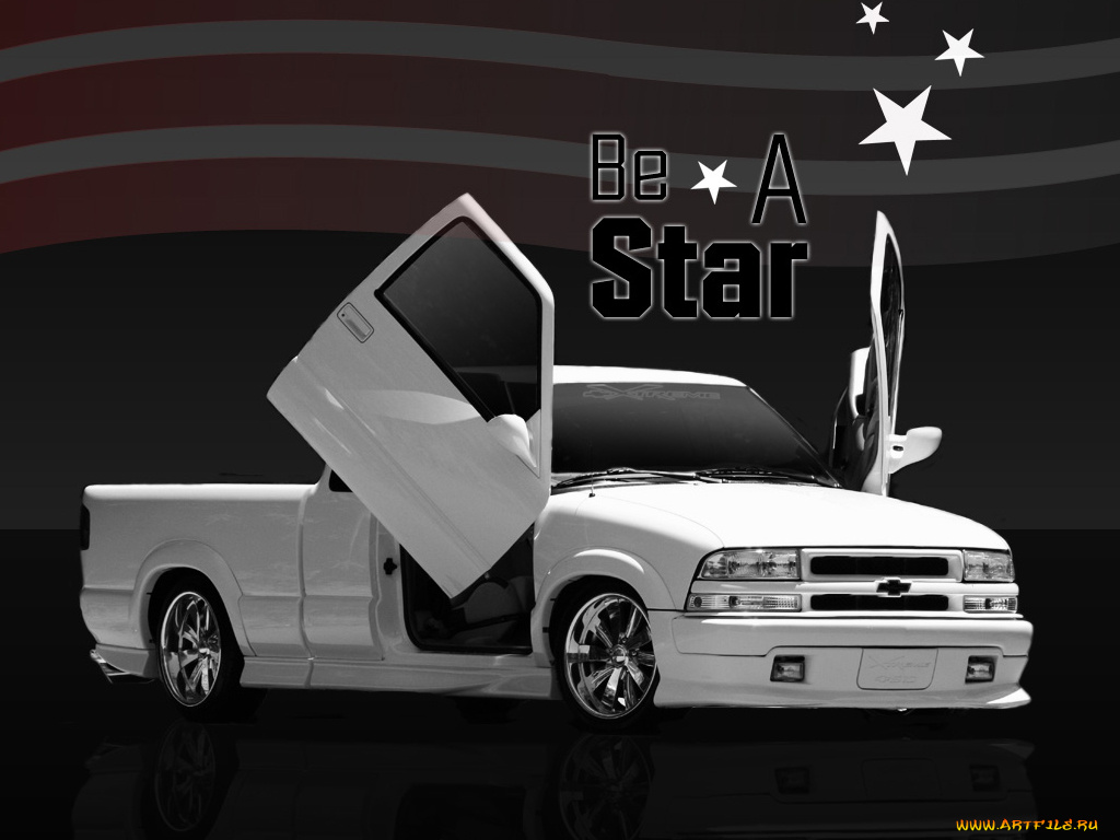 автомобили, custom, pick, up