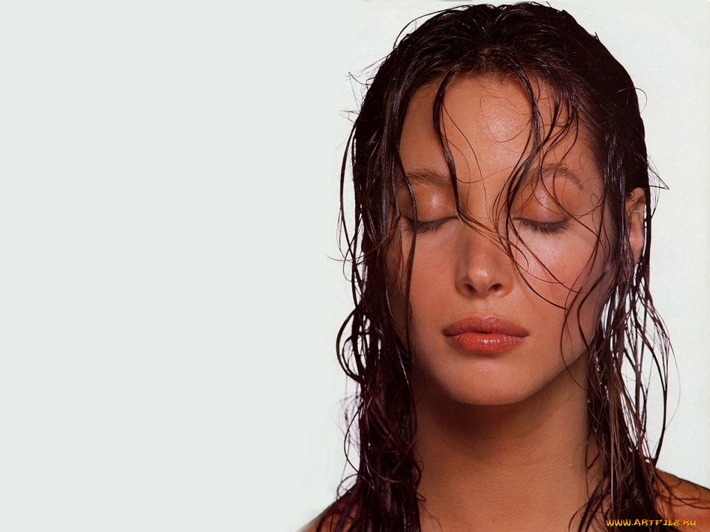 Christy, Turlington, девушки