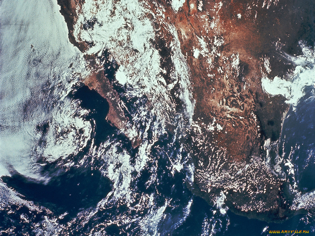 космос, земля