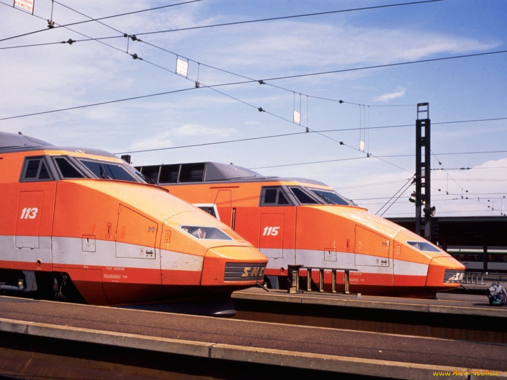 техника, поезда