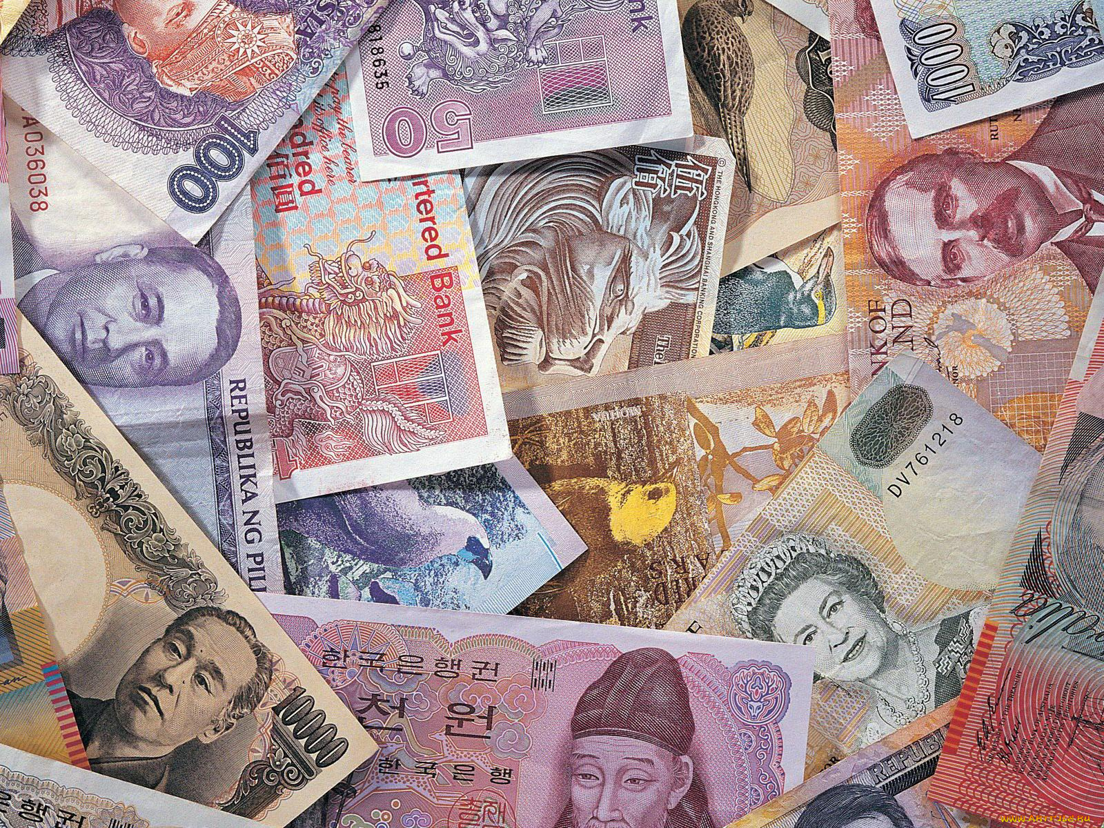 разное, золото, купюры, монеты