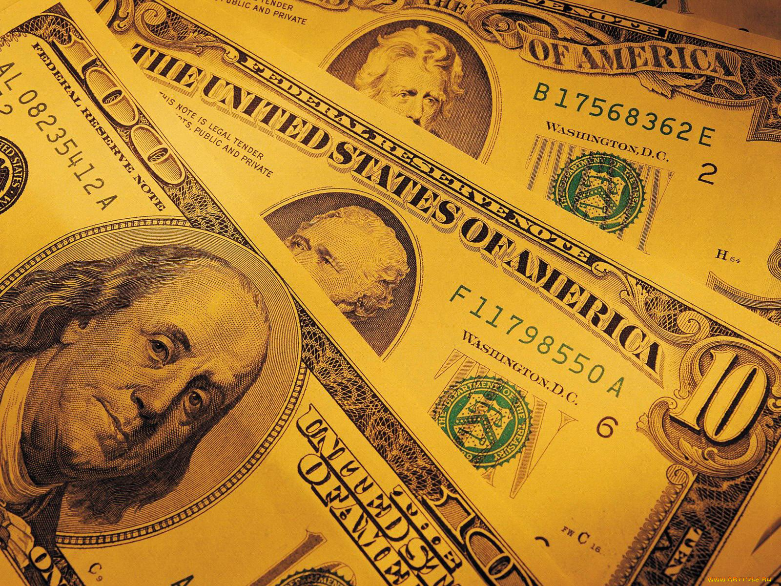 разное, золото, купюры, монеты