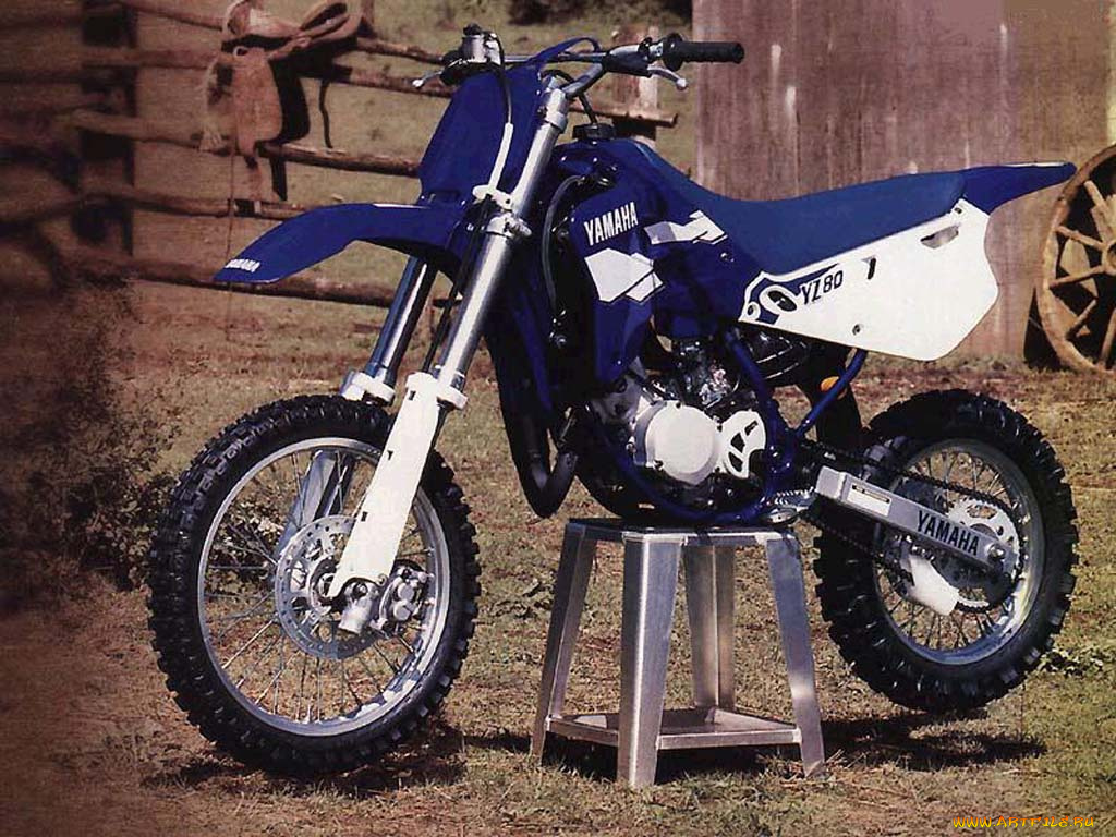 yamaha, yz80, мотоциклы
