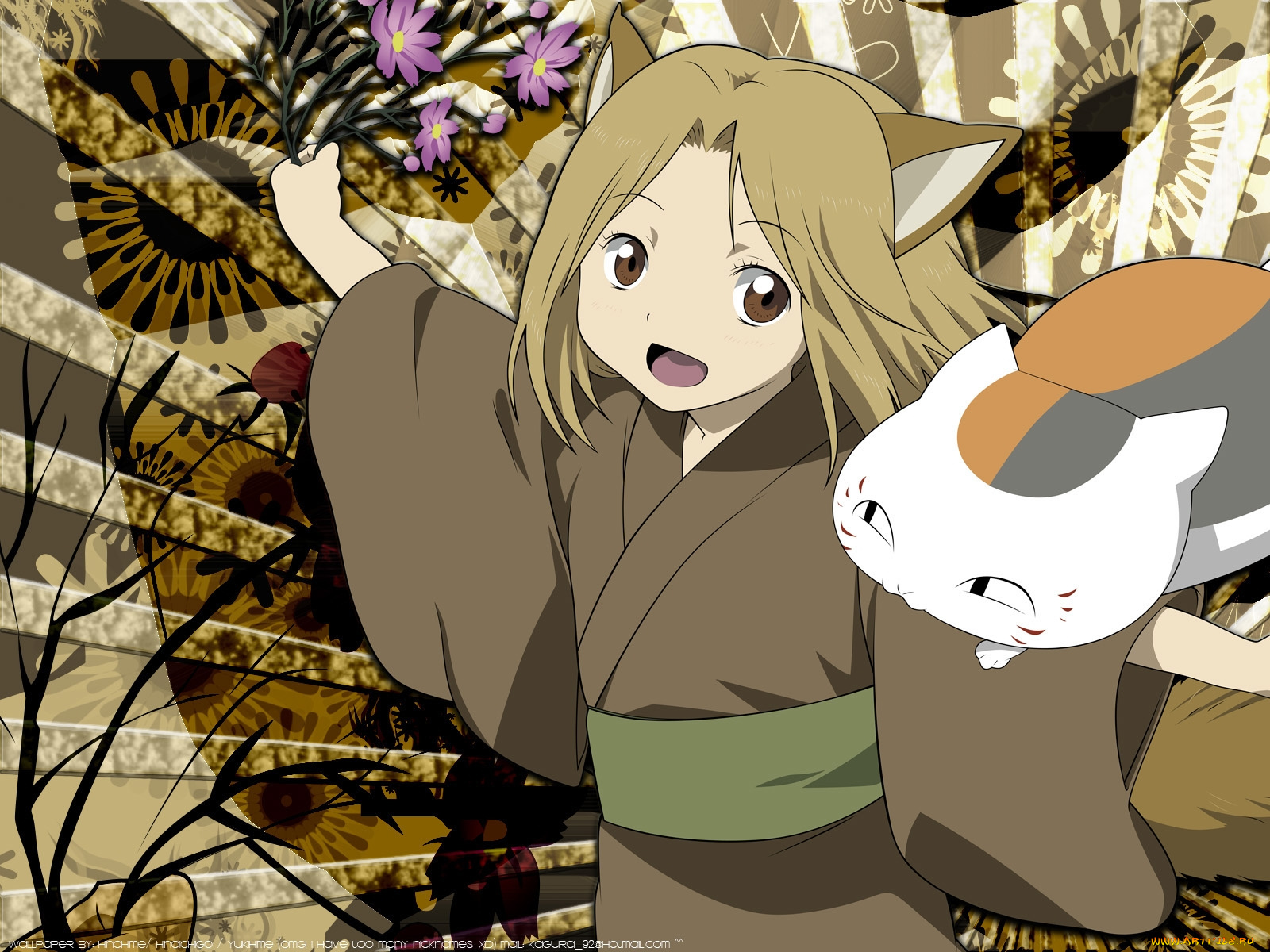 аниме, natsume, yuujinchou
