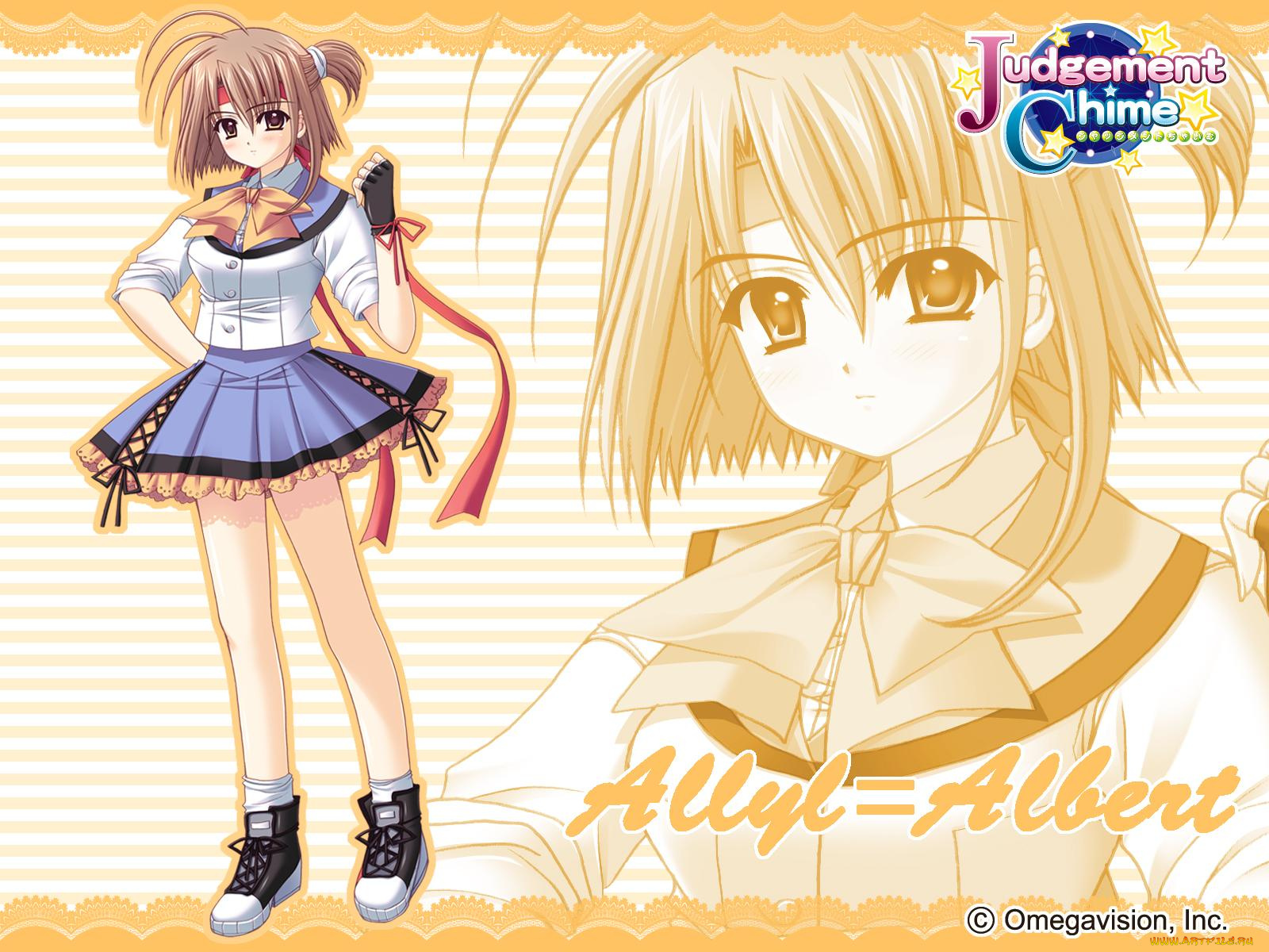 аниме, judgement, chime