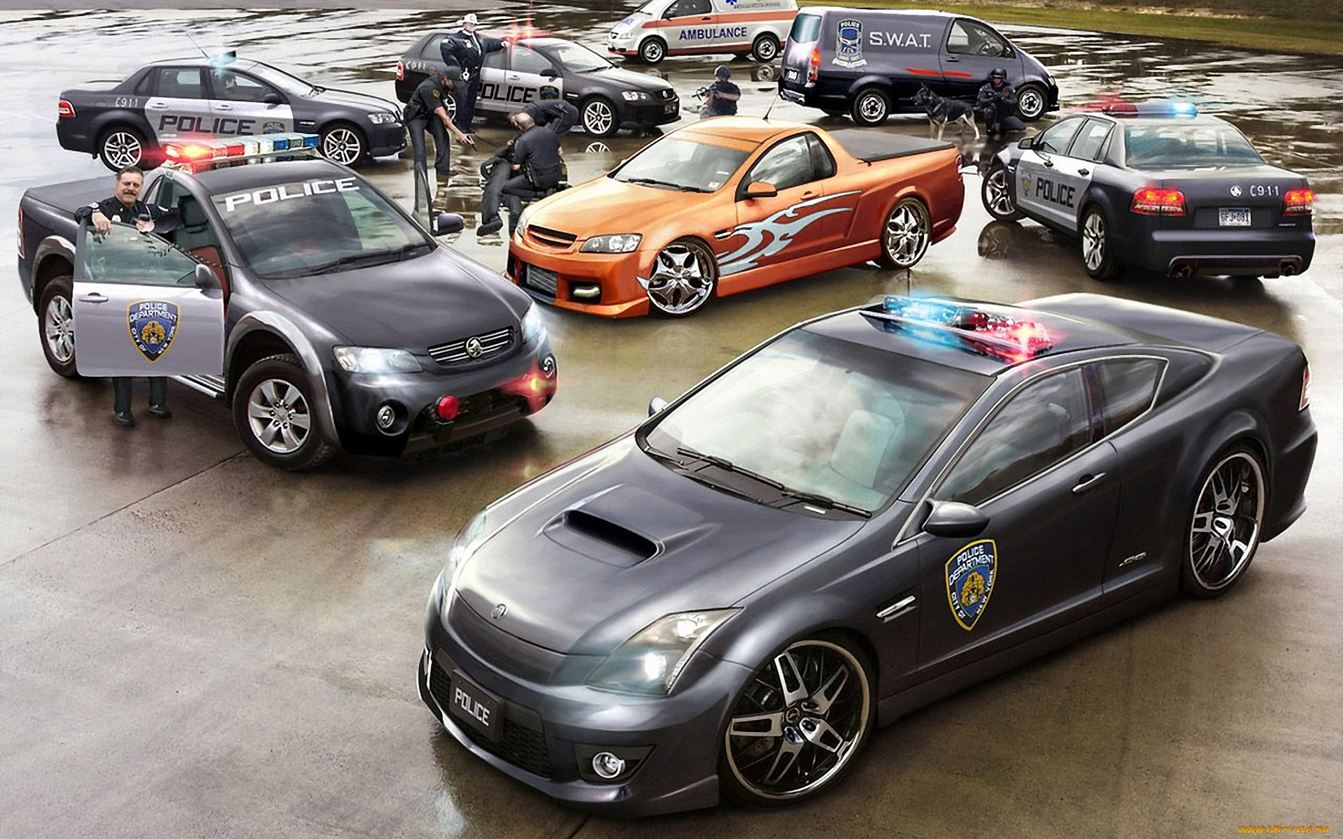 need, for, speed, hot, pursuit, concept, art, видео, игры