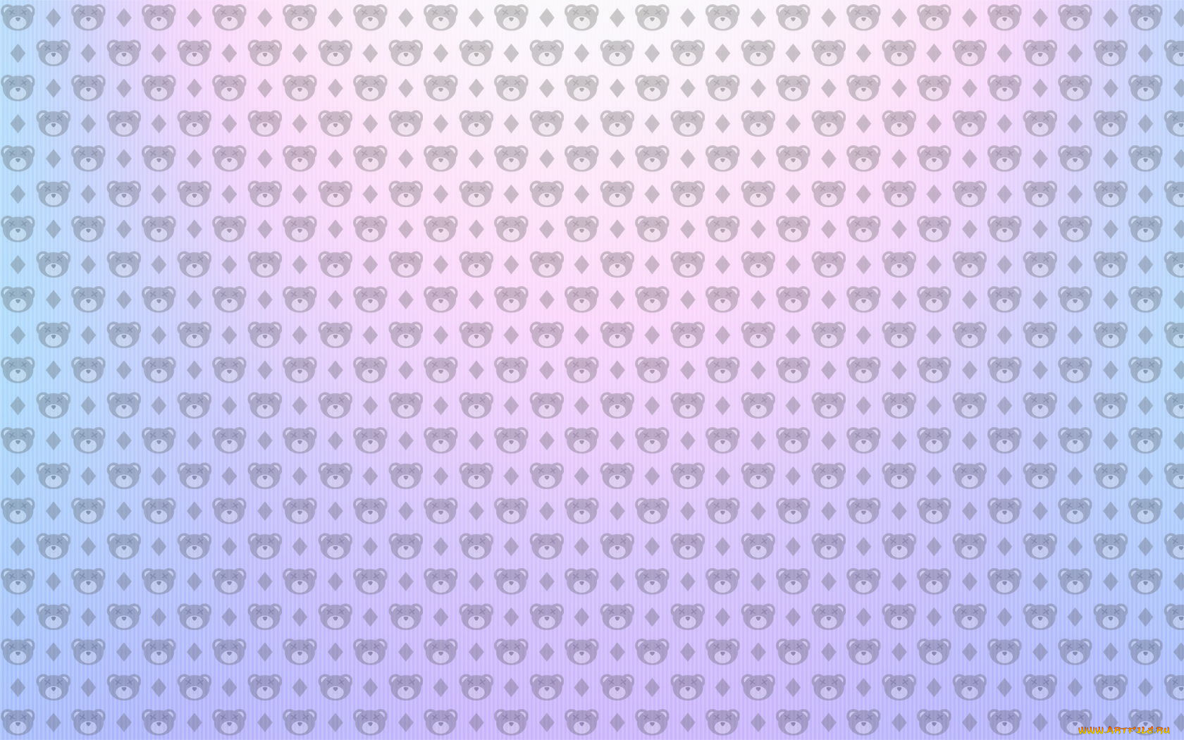 векторная, графика, мишки, текстура