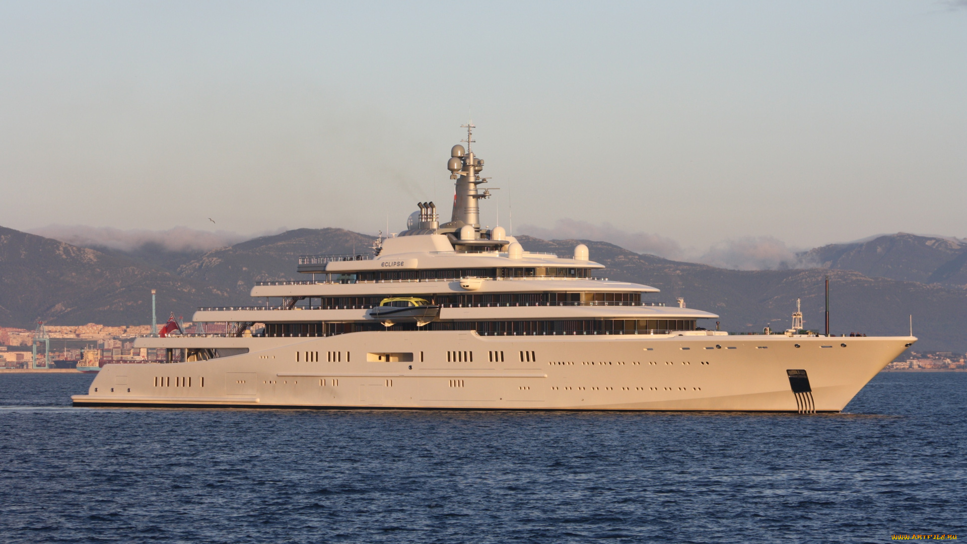 корабли, Яхты, eclipse, абрамович