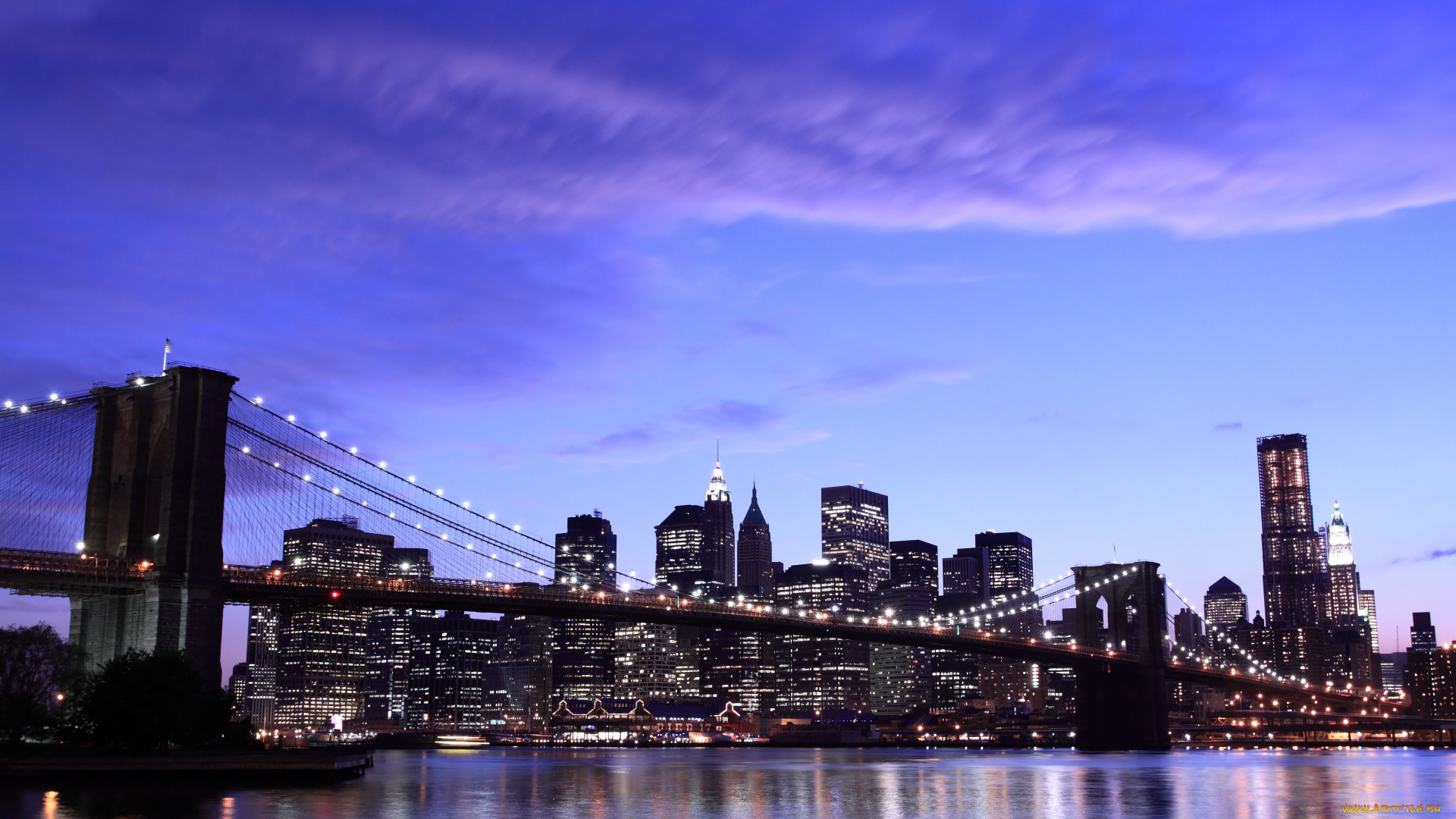 new, york, city, города, нью, йорк, сша, здания, огни, небоскрёбы