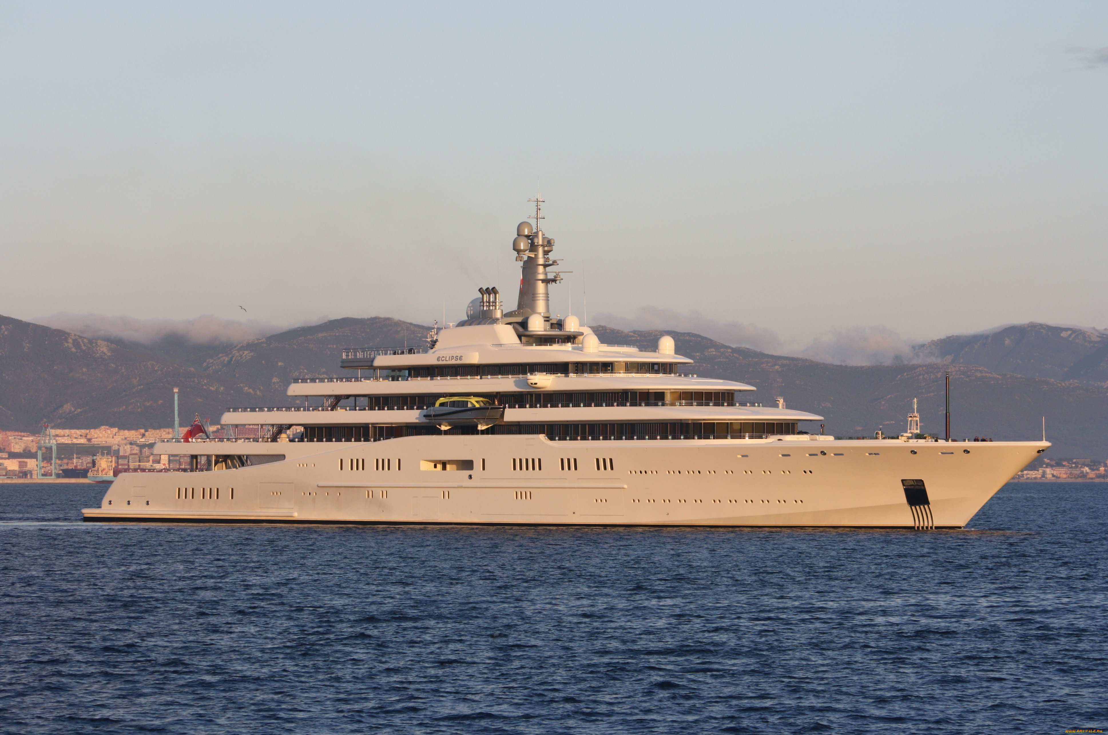 корабли, Яхты, eclipse, абрамович