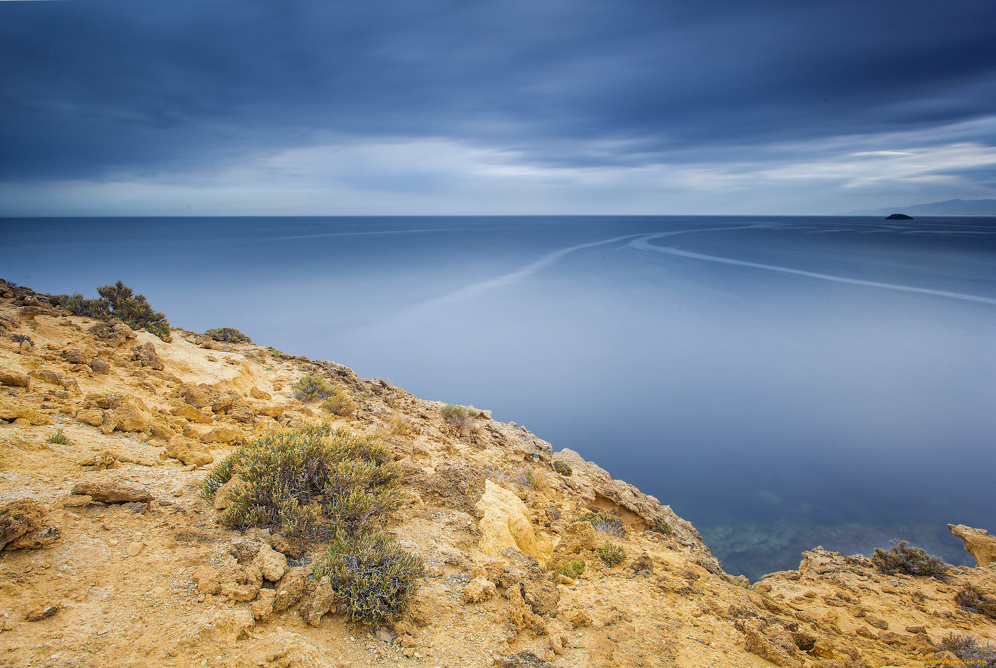 природа, моря, океаны, море, берег, штиль, водная, гладь